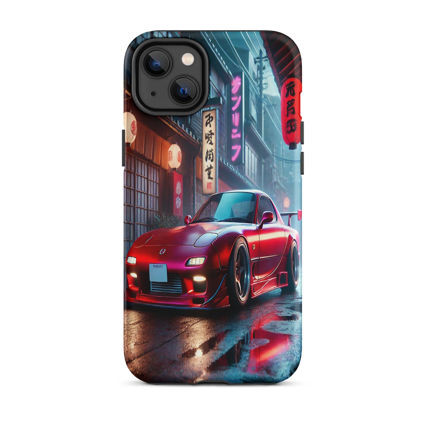 iPhone Dual-Layered Tough Case With Raised Bezel - Mazda RX7