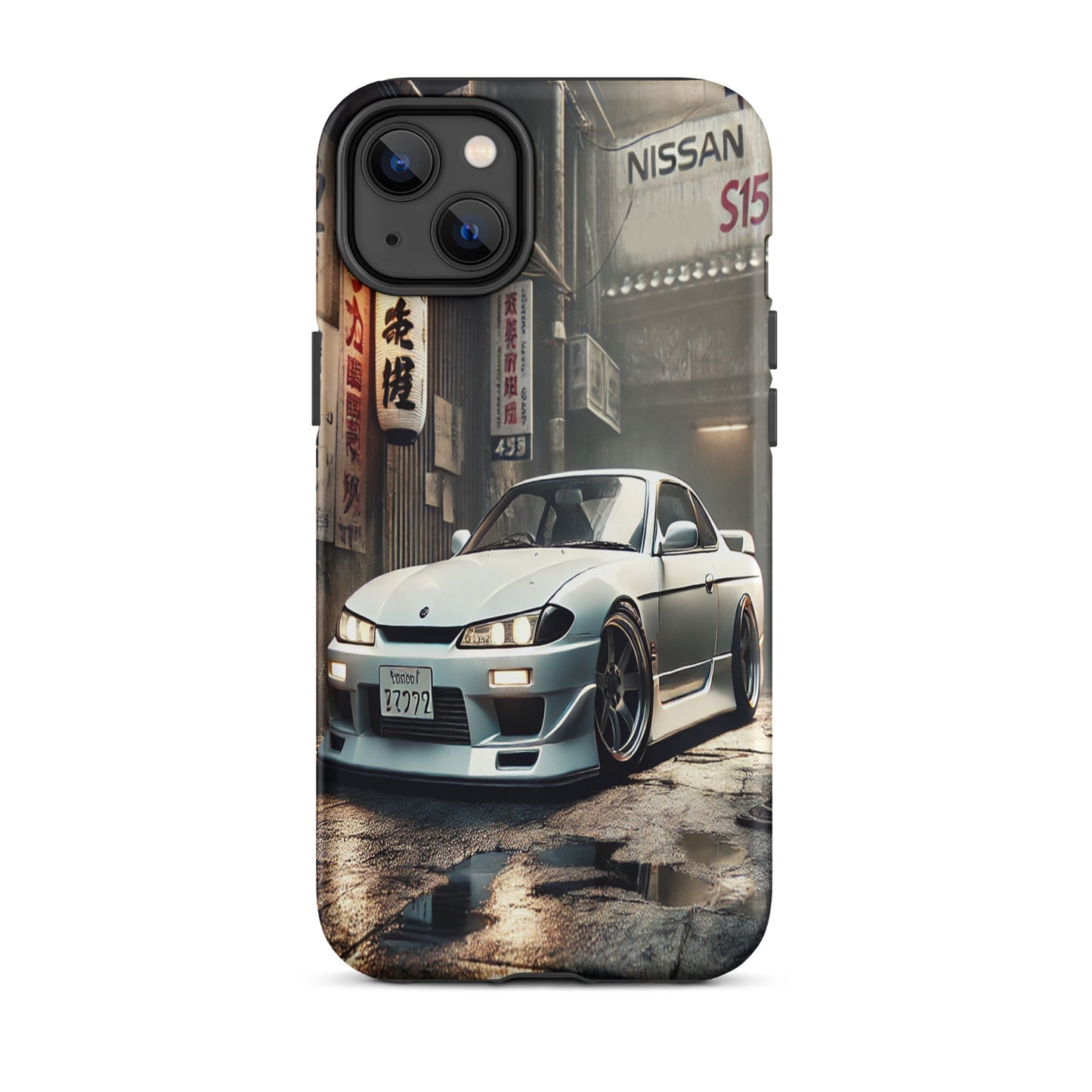 iPhone Dual-Layered Tough Case With Raised Bezel - Nissan Silvia S15