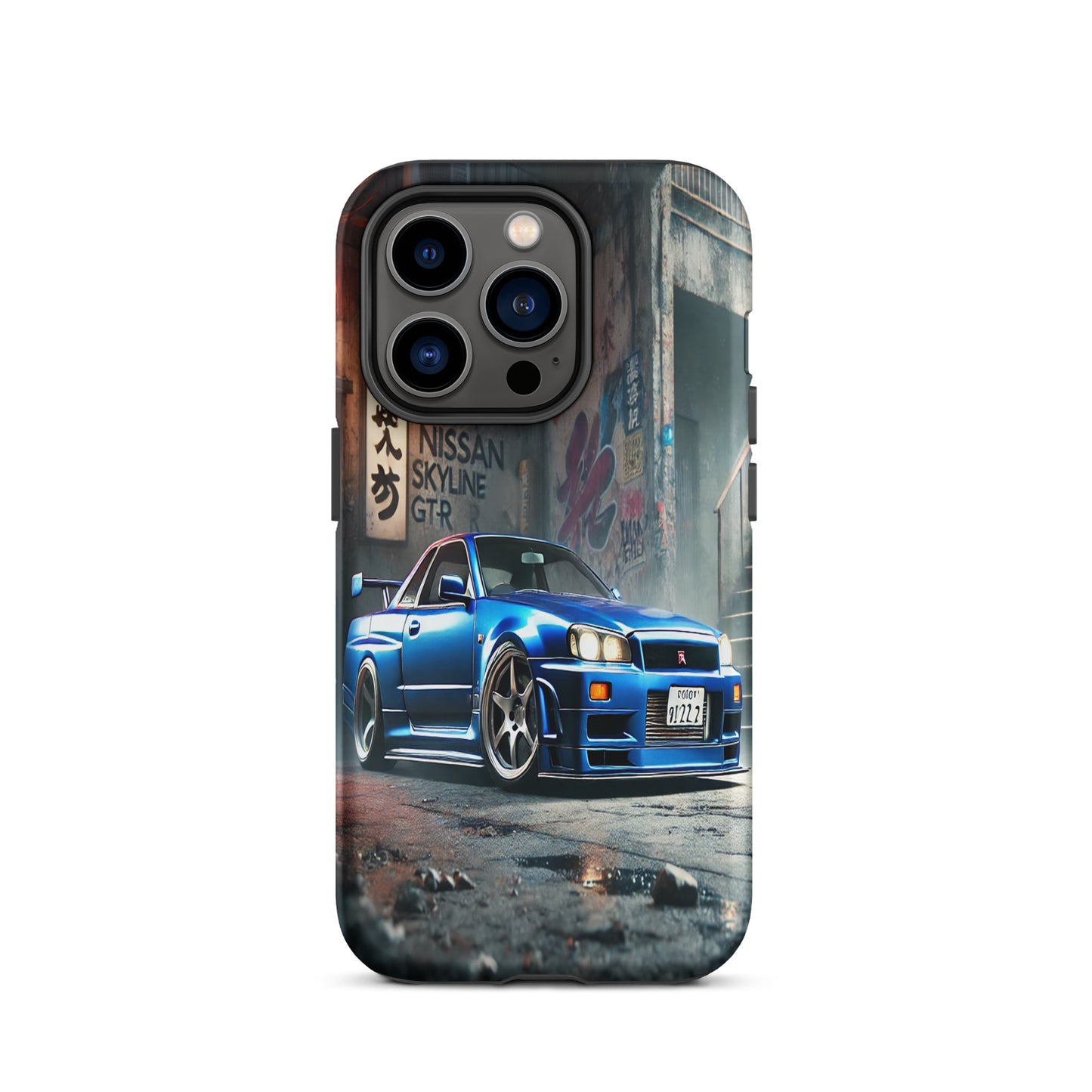 iPhone Dual-Layered Tough Case With Raised Bezel - Nissan Skyline R34 GT-R