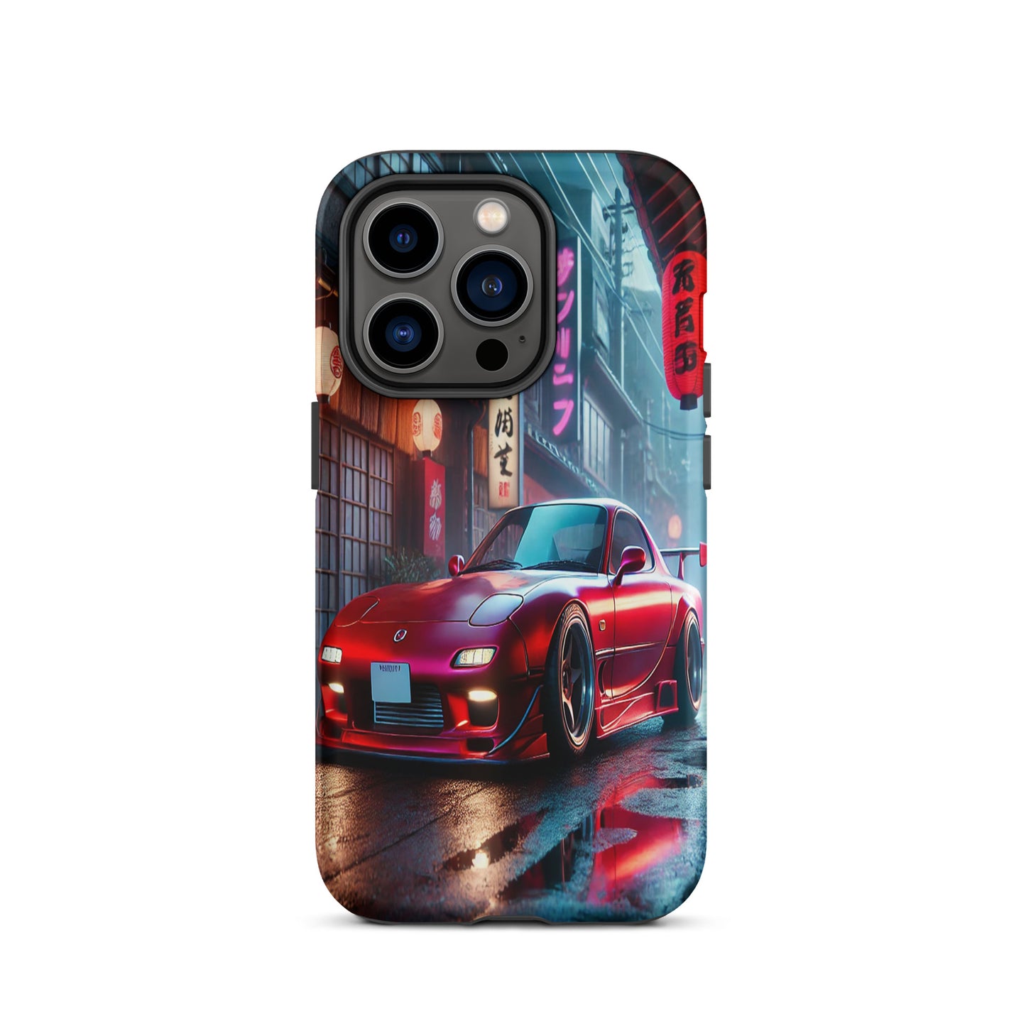 iPhone Dual-Layered Tough Case With Raised Bezel - Mazda RX7