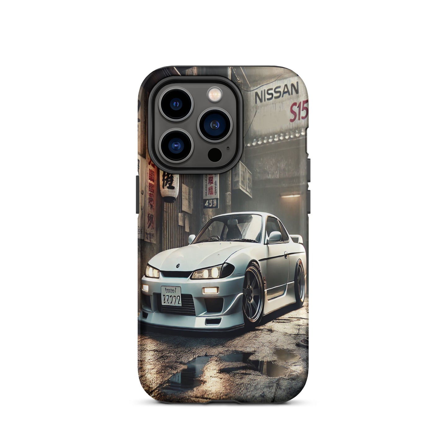 iPhone Dual-Layered Tough Case With Raised Bezel - Nissan Silvia S15