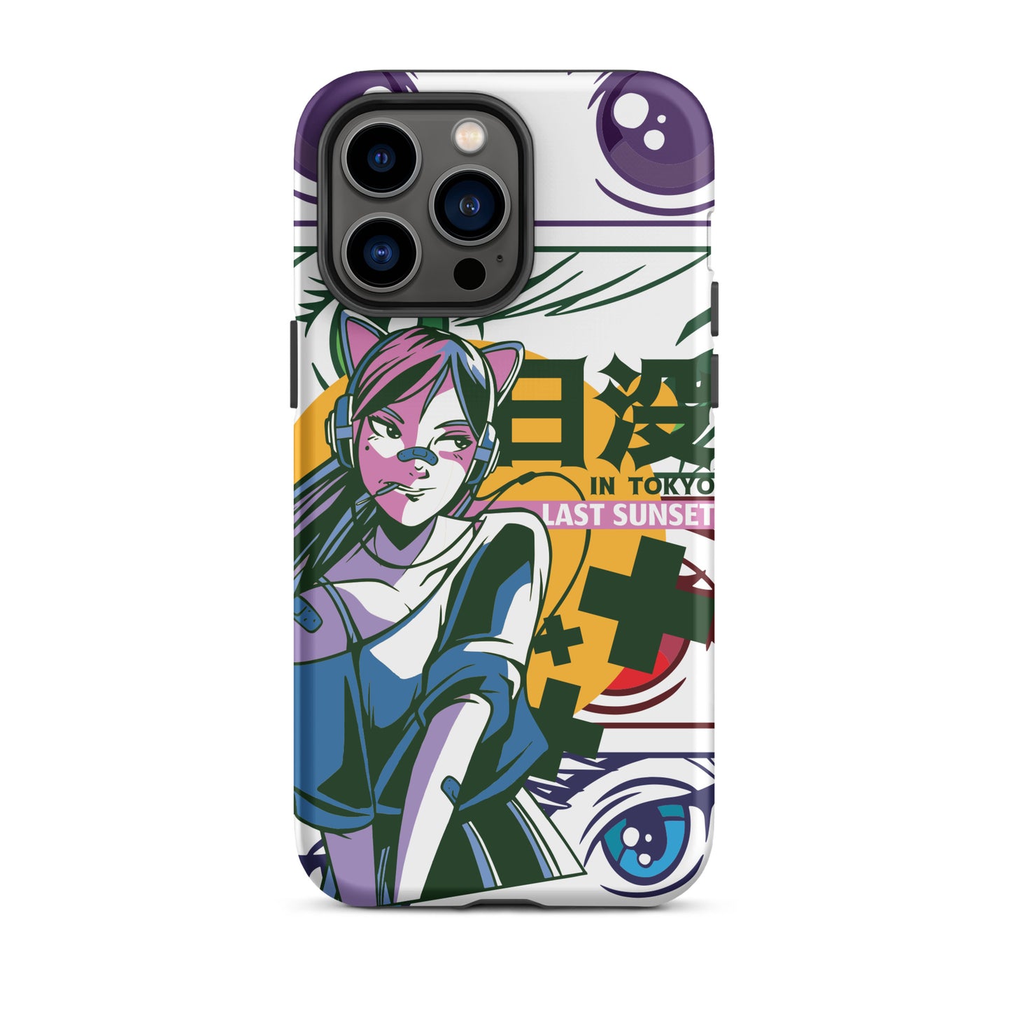 iPhone Dual-Layered Tough Case With Raised Bezel - Anime Frenzy