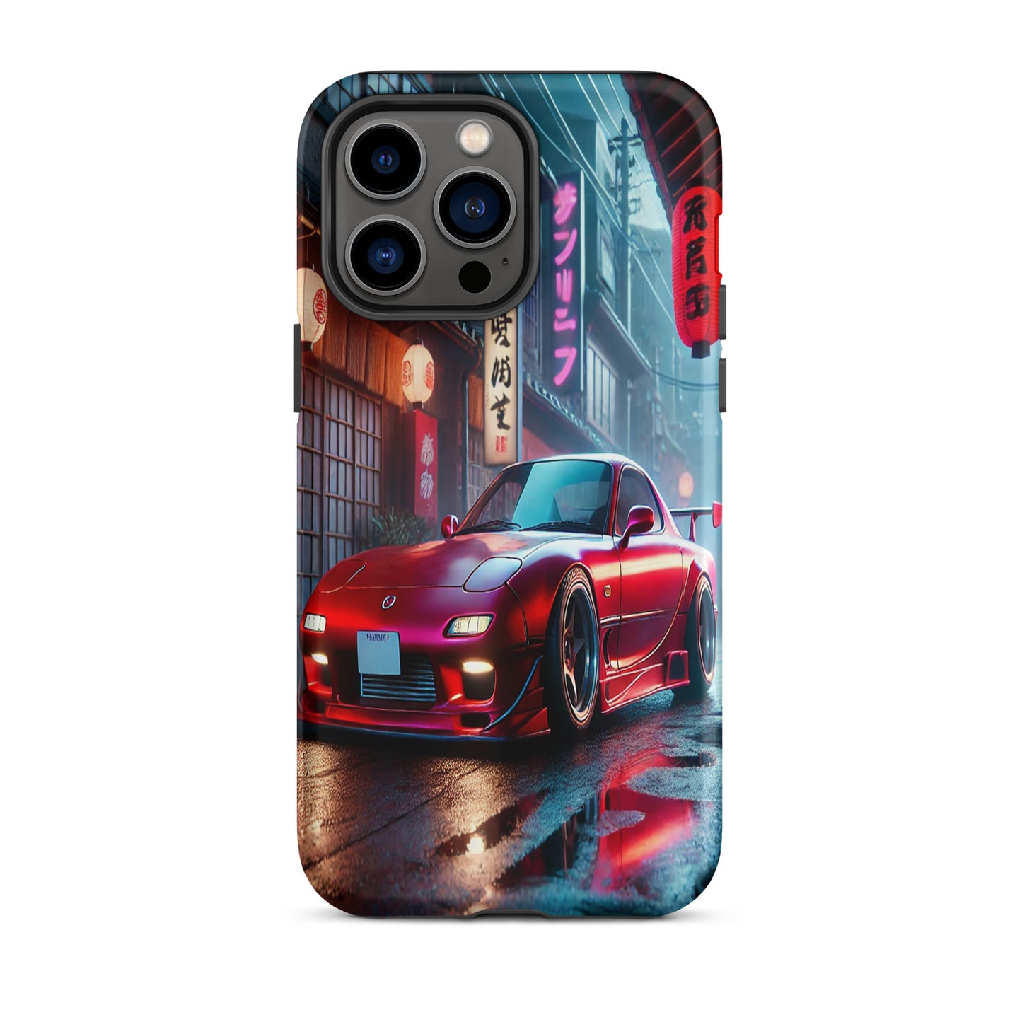 iPhone Dual-Layered Tough Case With Raised Bezel - Mazda RX7