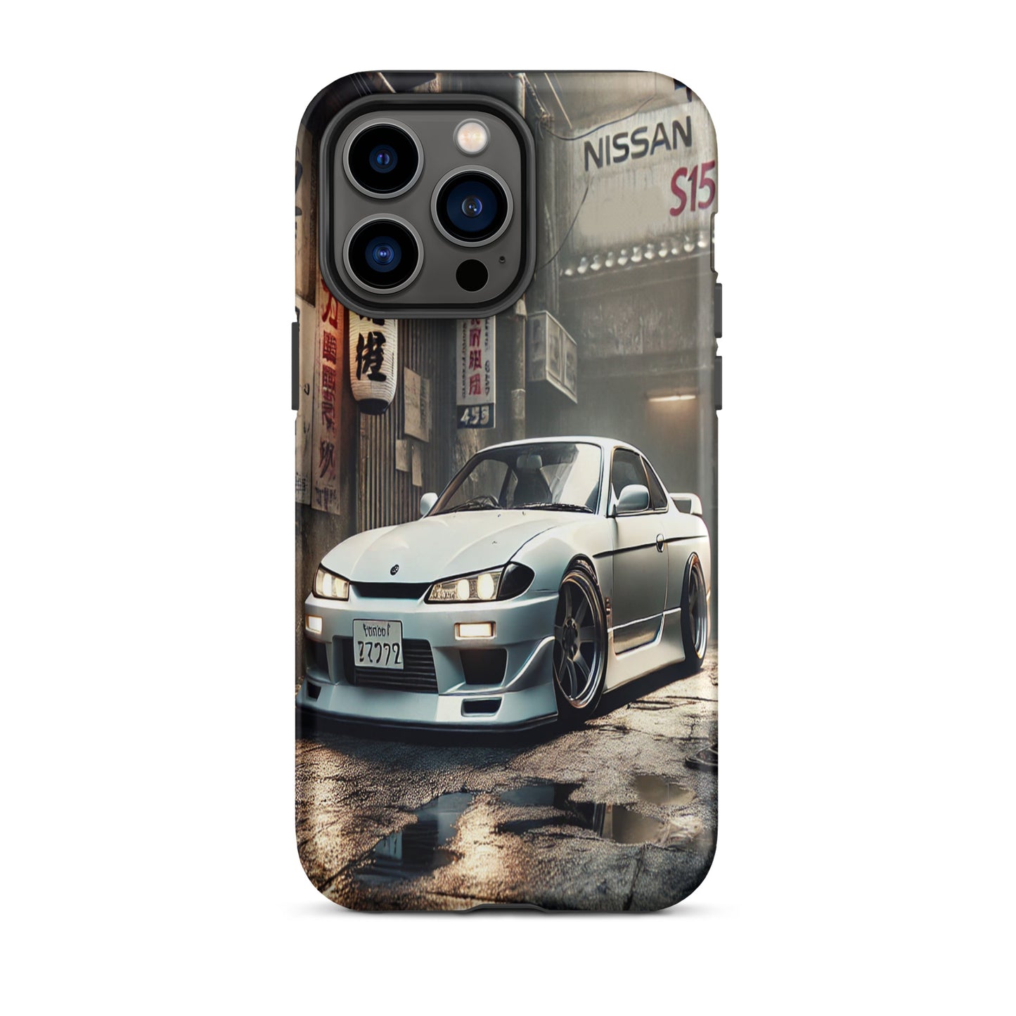 iPhone Dual-Layered Tough Case With Raised Bezel - Nissan Silvia S15