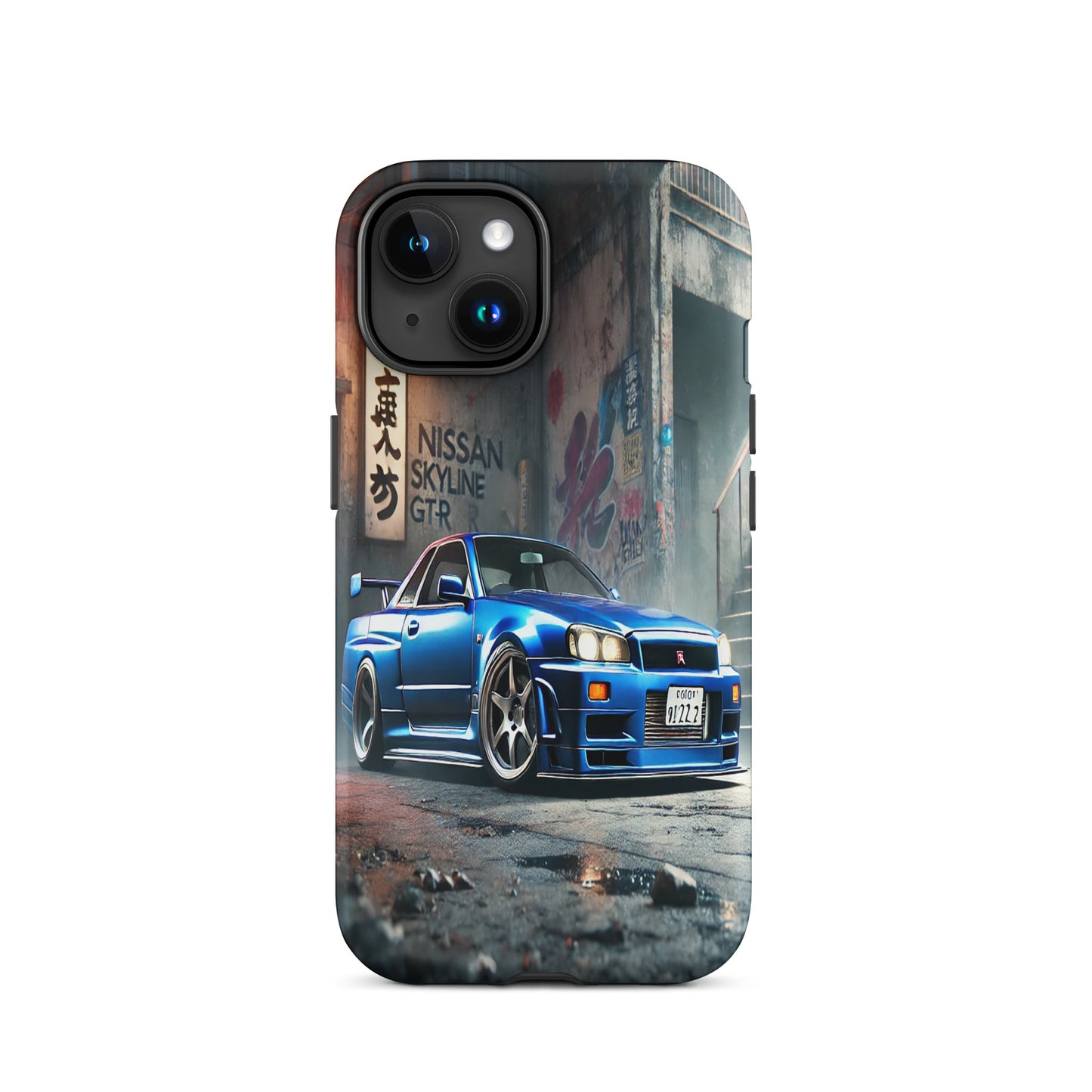 iPhone Dual-Layered Tough Case With Raised Bezel - Nissan Skyline R34 GT-R