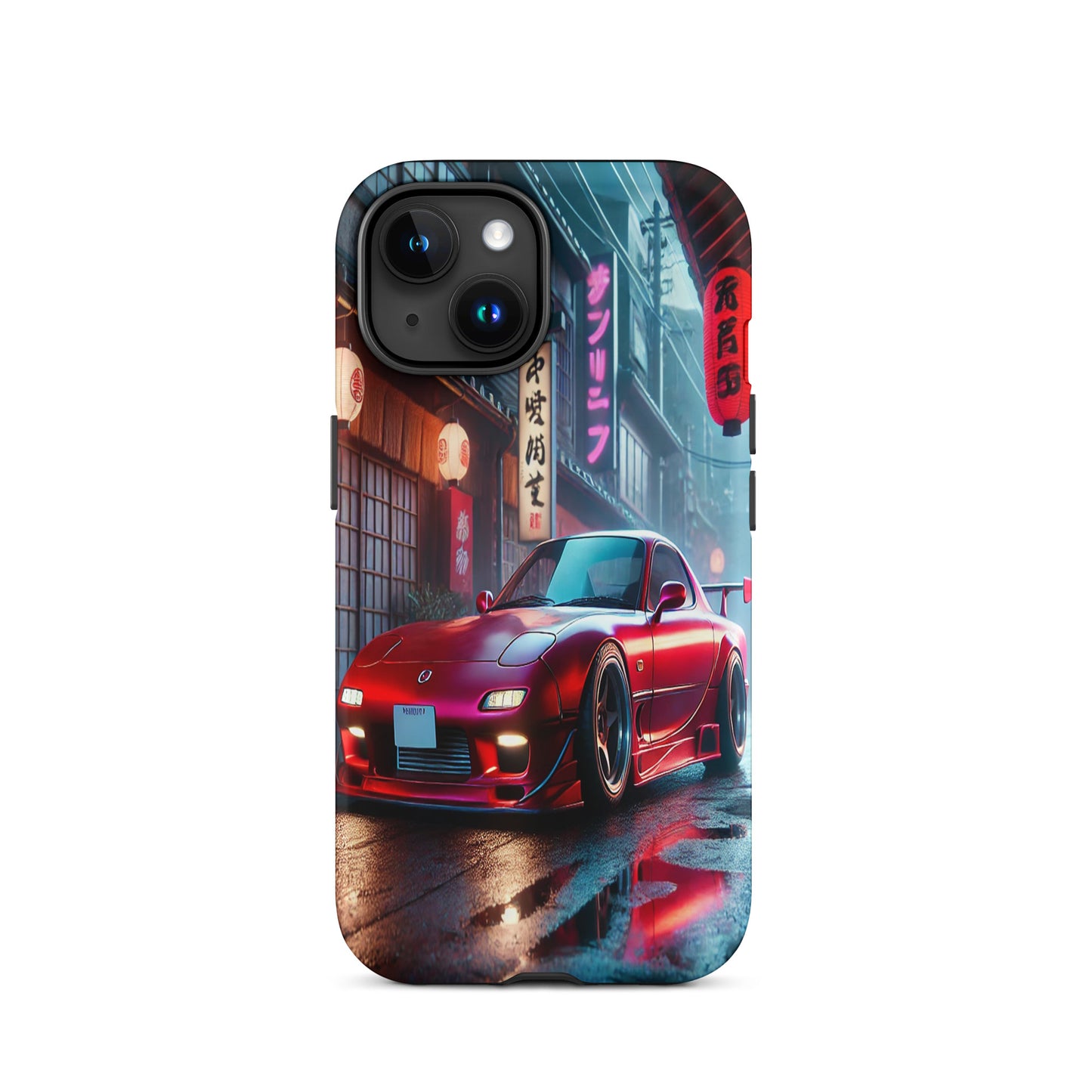 iPhone Dual-Layered Tough Case With Raised Bezel - Mazda RX7