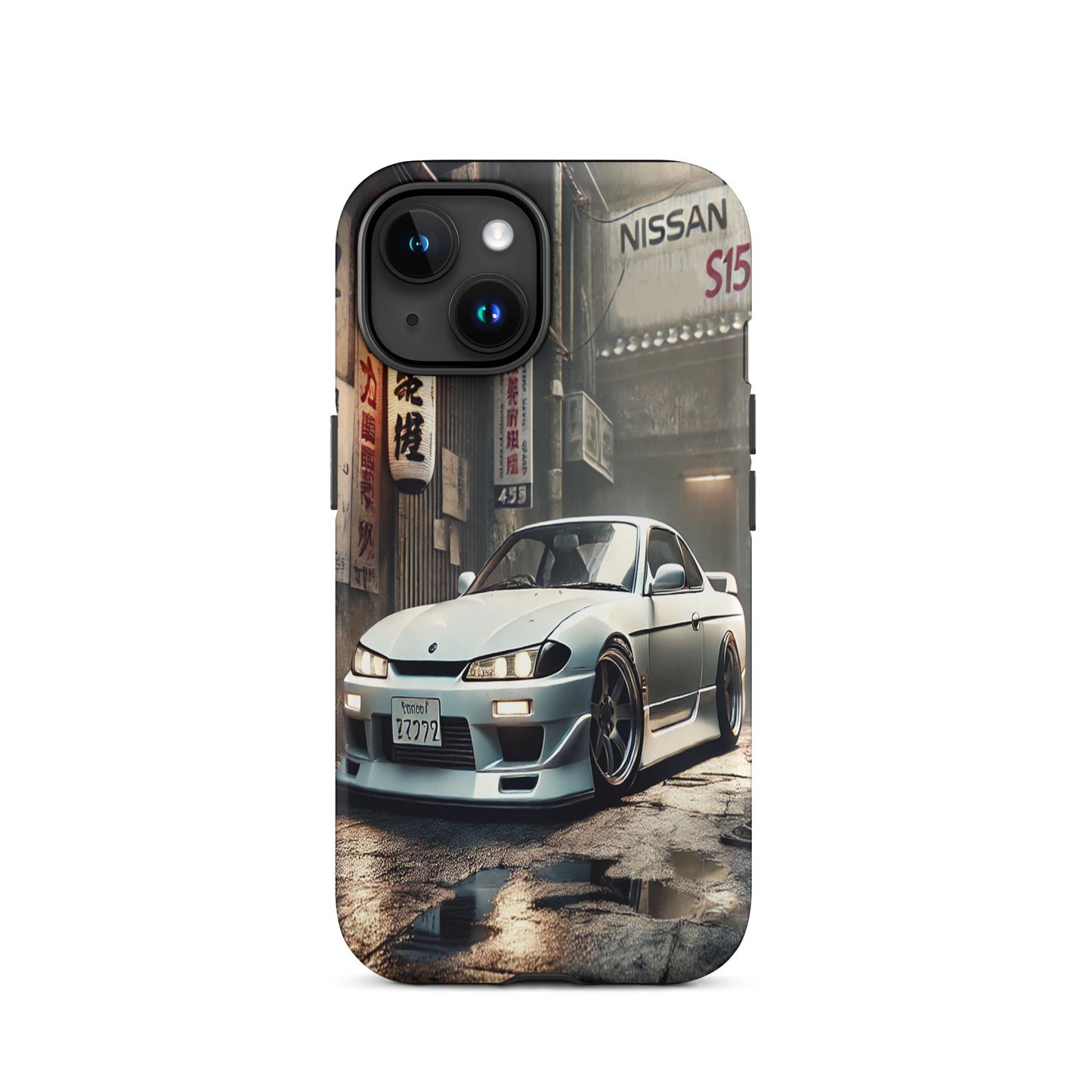 iPhone Dual-Layered Tough Case With Raised Bezel - Nissan Silvia S15