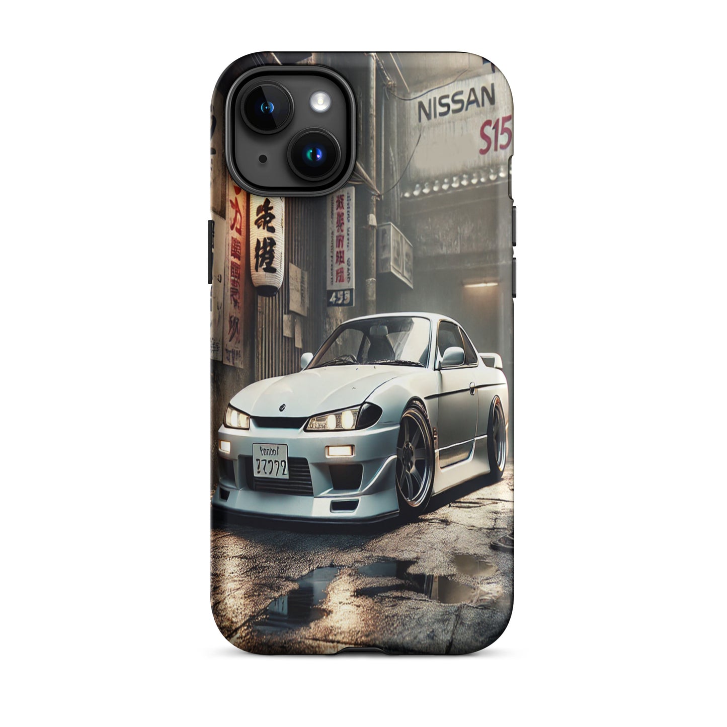 iPhone Dual-Layered Tough Case With Raised Bezel - Nissan Silvia S15