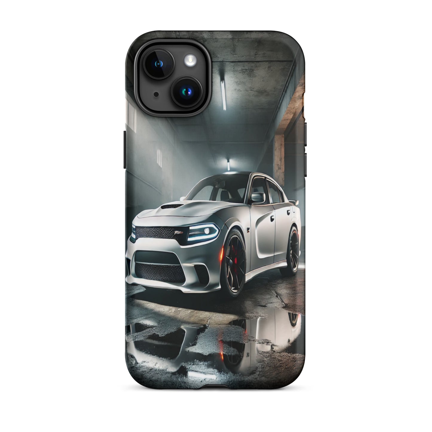 iPhone Dual-Layered Tough Case With Raised Bezel - Dodge Charger Hellcat