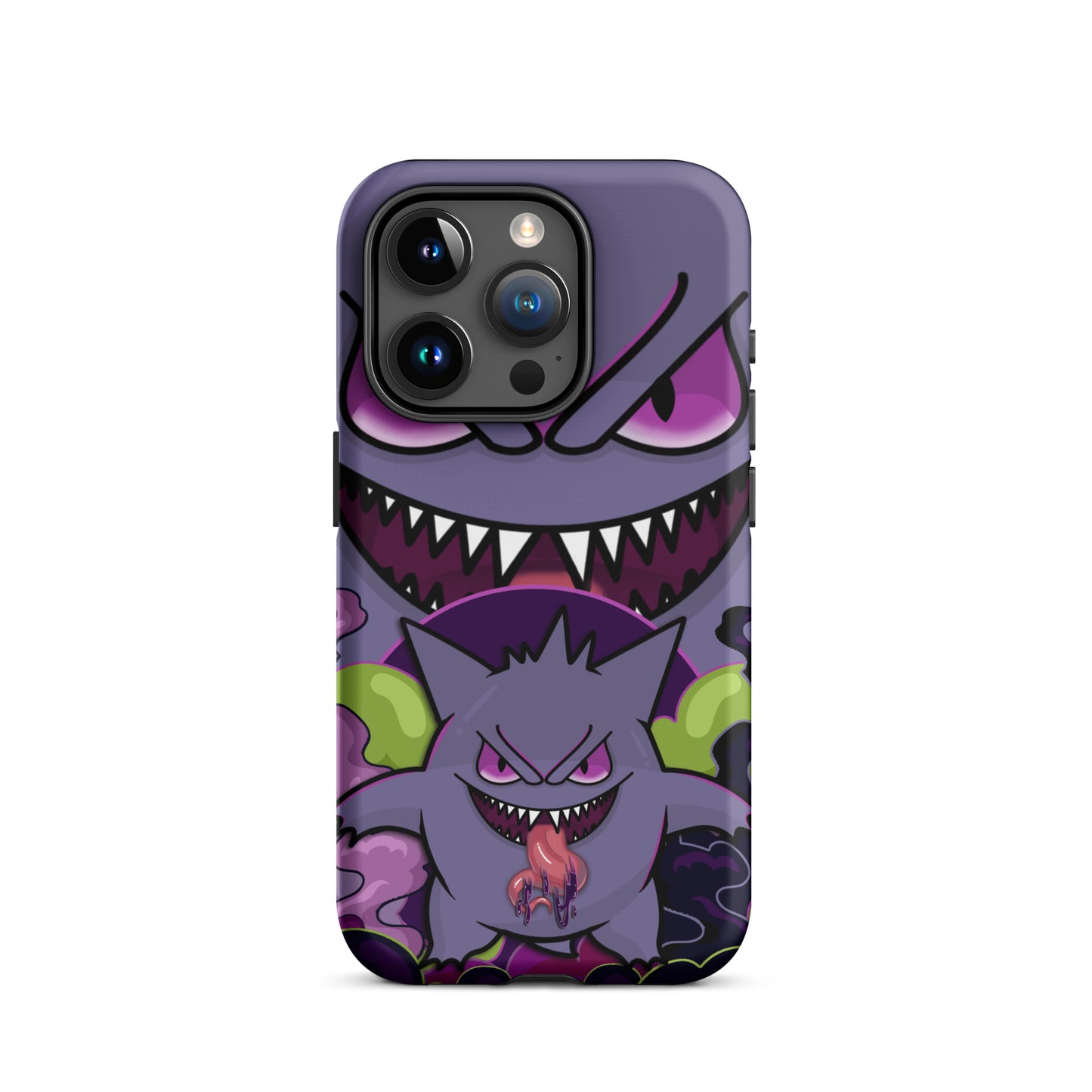 iPhone Dual-Layered Tough Case With Raised Bezel - Gengar EVO