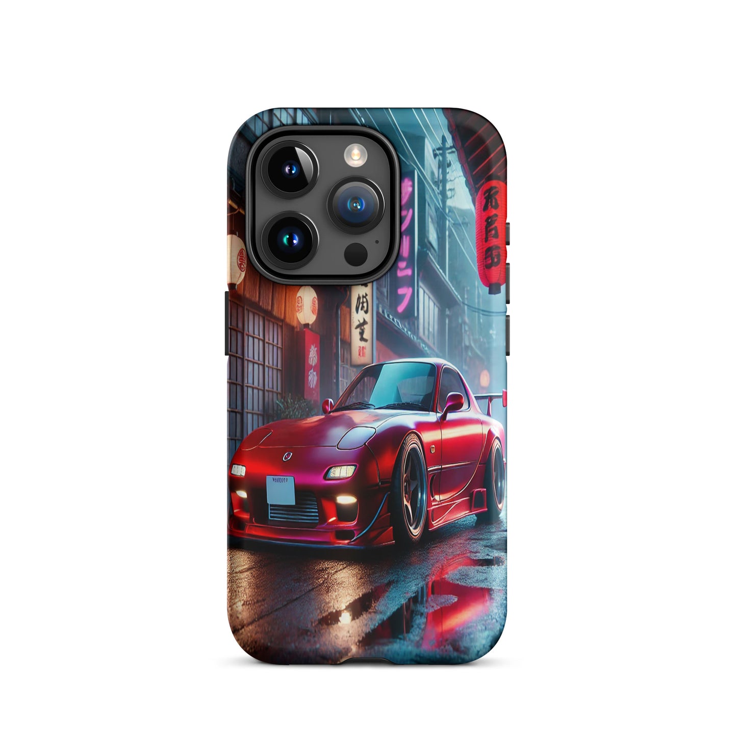 iPhone Dual-Layered Tough Case With Raised Bezel - Mazda RX7