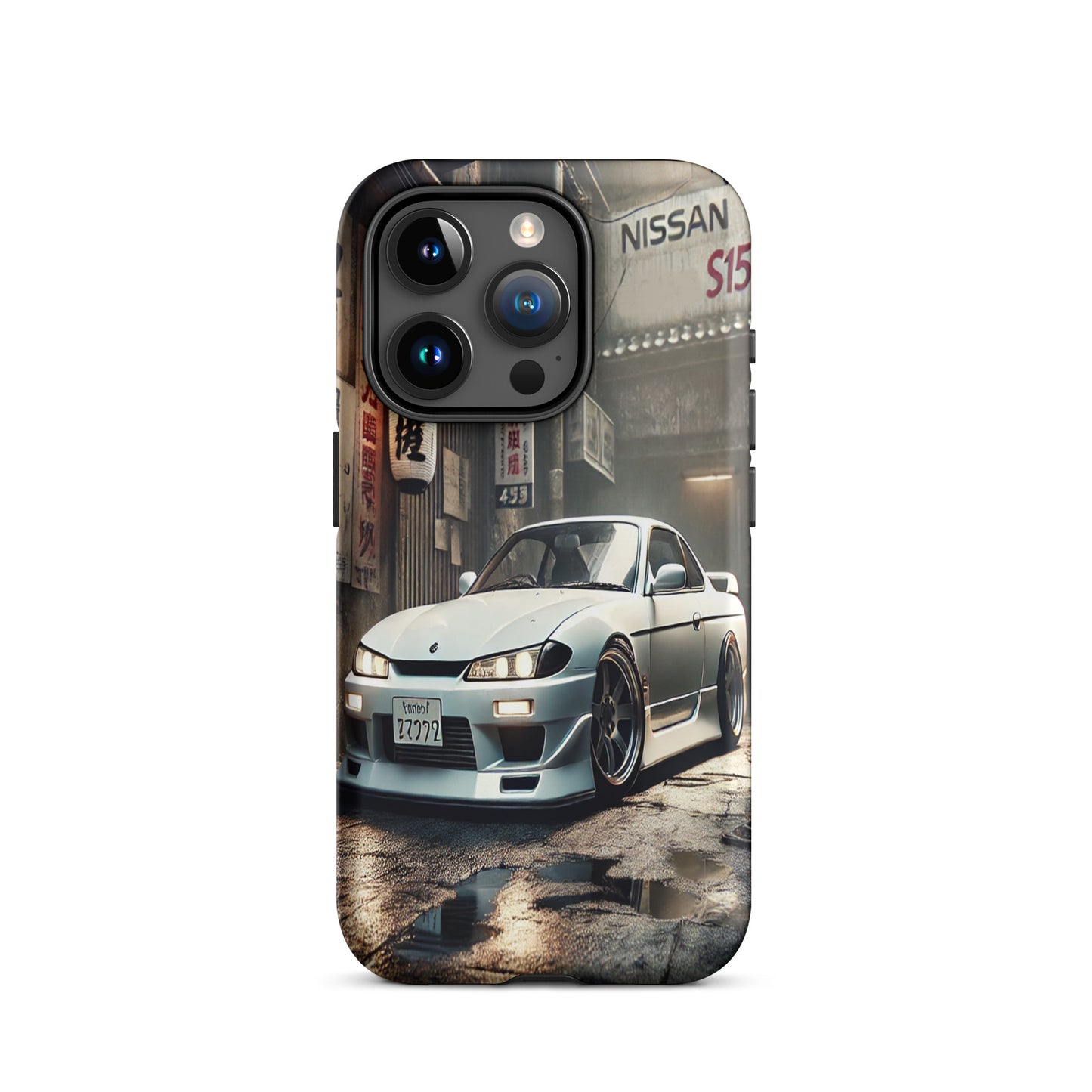 iPhone Dual-Layered Tough Case With Raised Bezel - Nissan Silvia S15