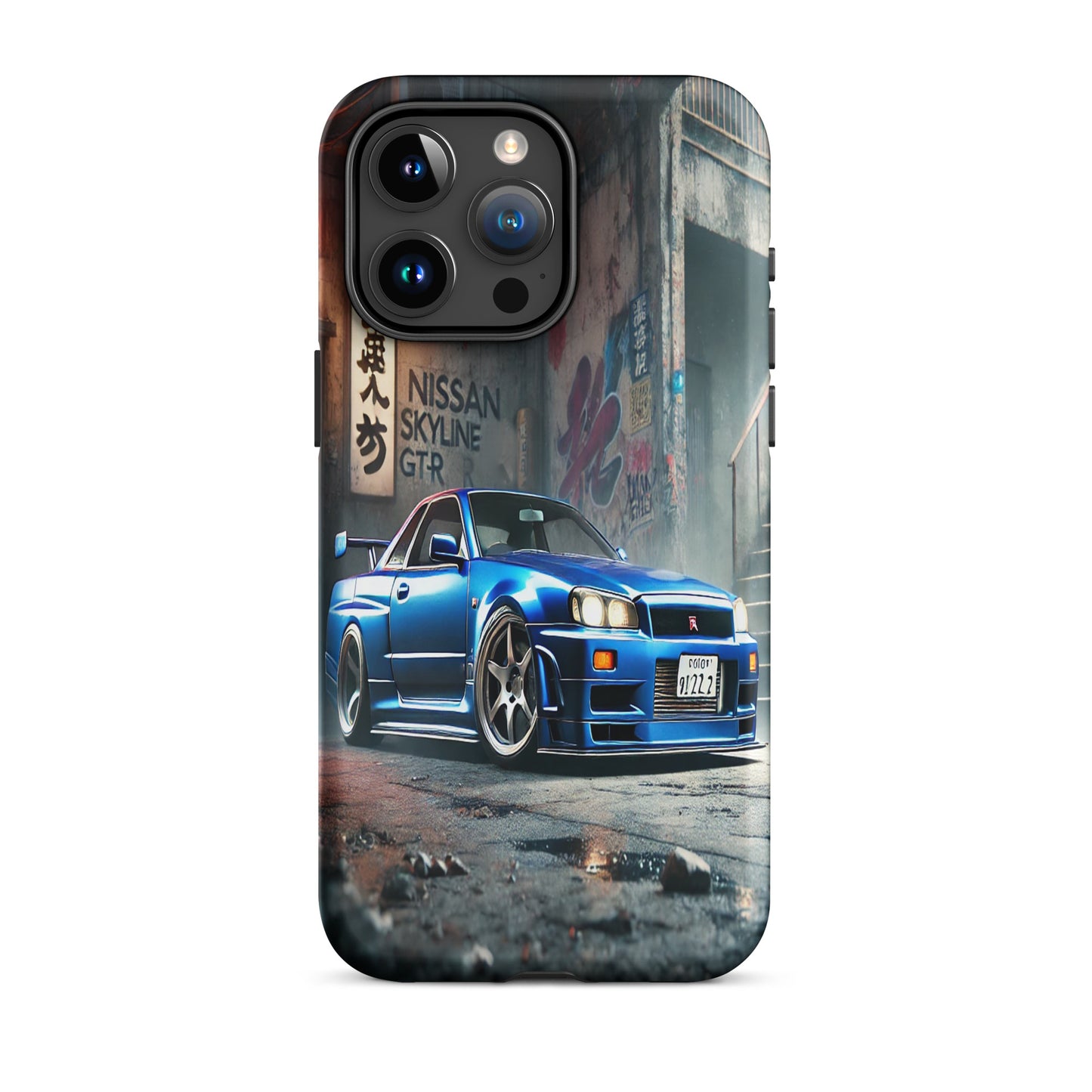 iPhone Dual-Layered Tough Case With Raised Bezel - Nissan Skyline R34 GT-R