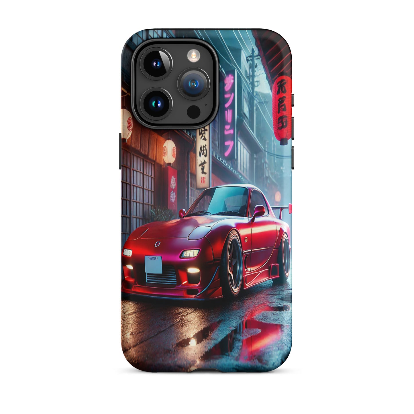 iPhone Dual-Layered Tough Case With Raised Bezel - Mazda RX7