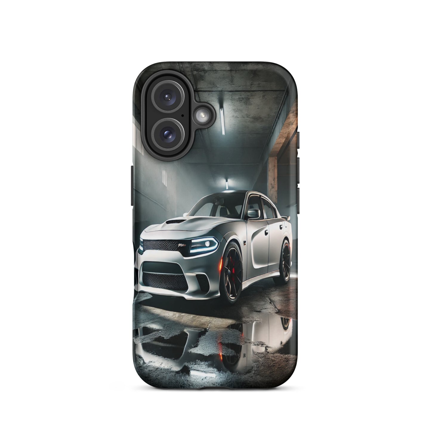 iPhone Dual-Layered Tough Case With Raised Bezel - Dodge Charger Hellcat