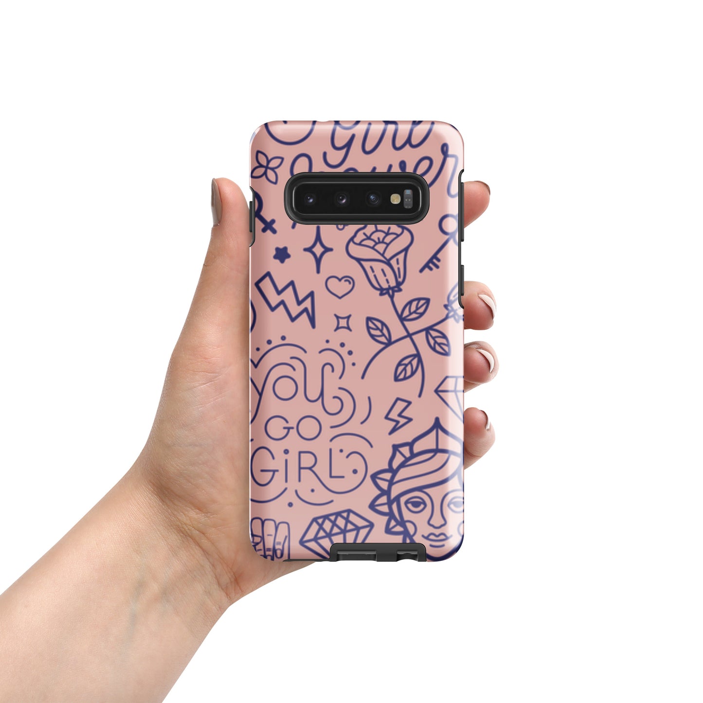 Samsung Tough Case Induction Charging Compatible - You Go Girl