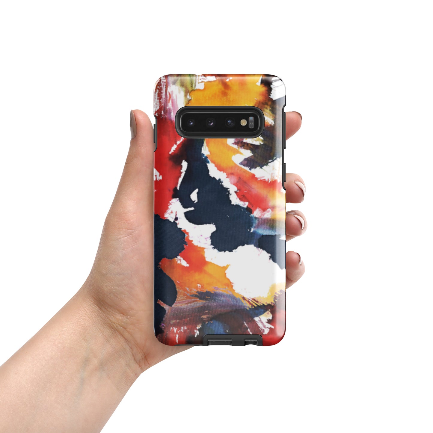 Samsung Tough Case Induction Charging Compatible - Splatter
