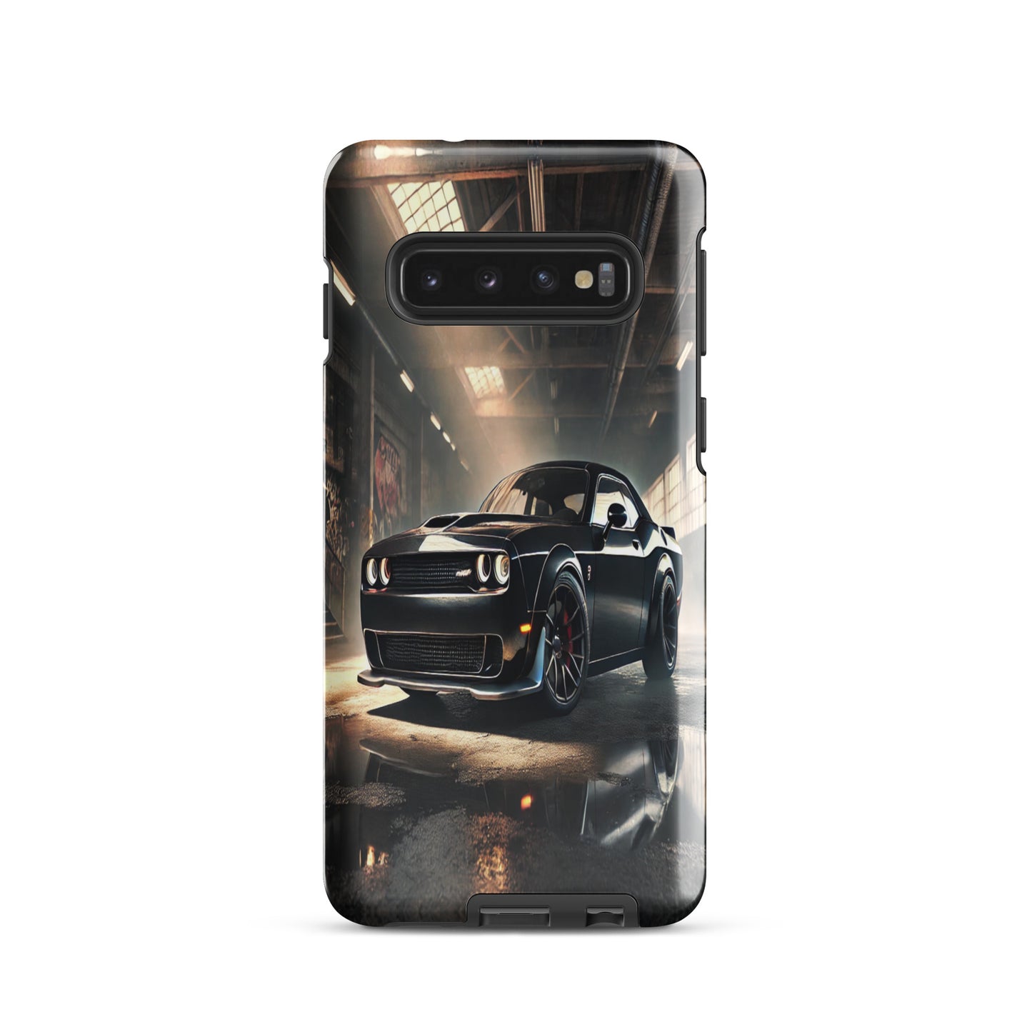 Samsung Tough Case Induction Charging Compatible - Dodge Challenger Hellcat