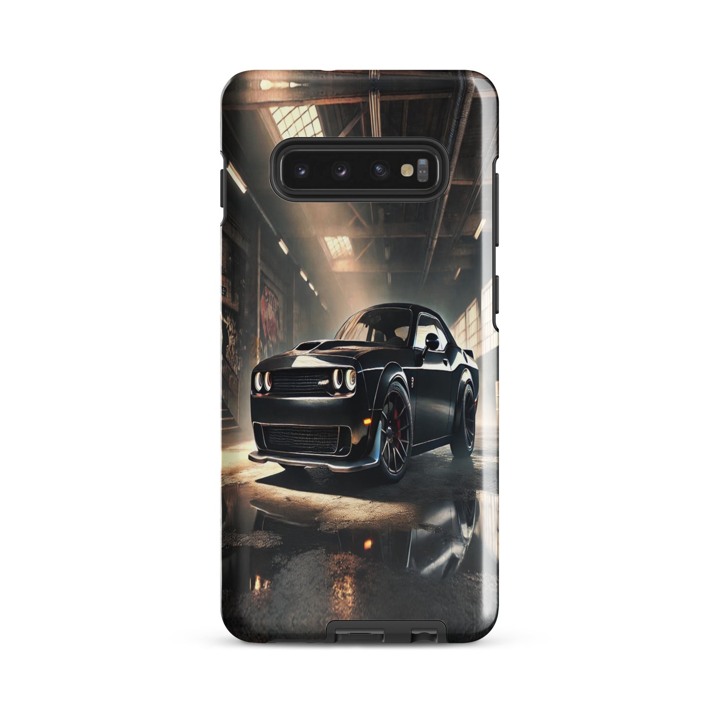 Samsung Tough Case Induction Charging Compatible - Dodge Challenger Hellcat