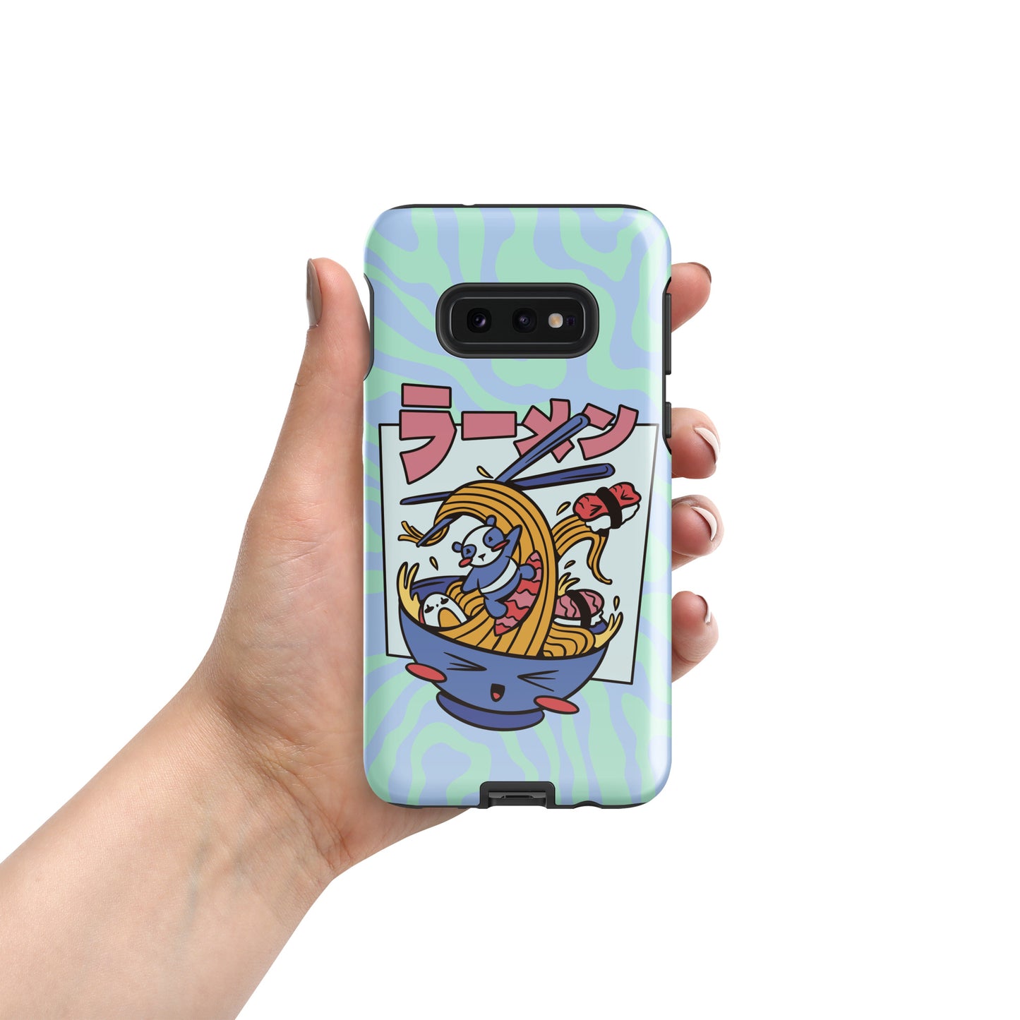 Samsung Tough Case Induction Charging Compatible - Funky Noodles