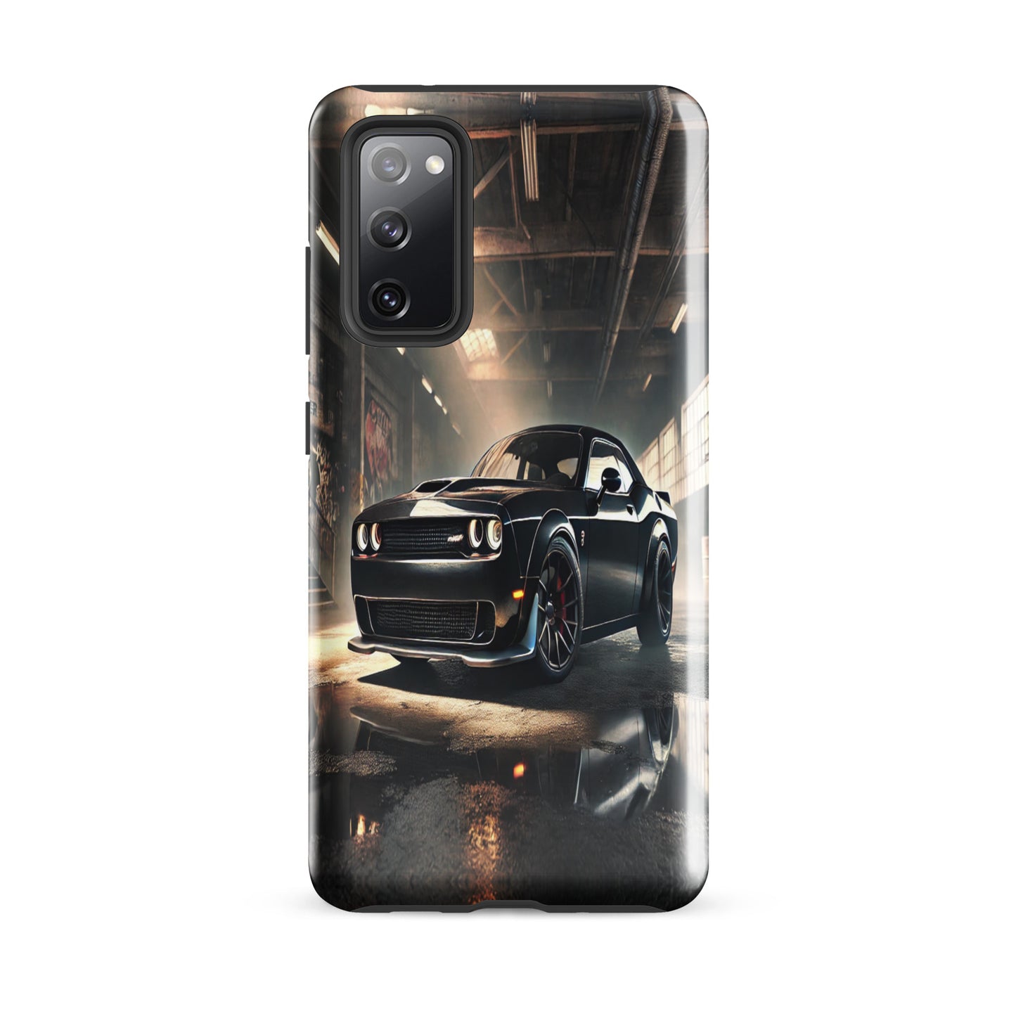 Samsung Tough Case Induction Charging Compatible - Dodge Challenger Hellcat