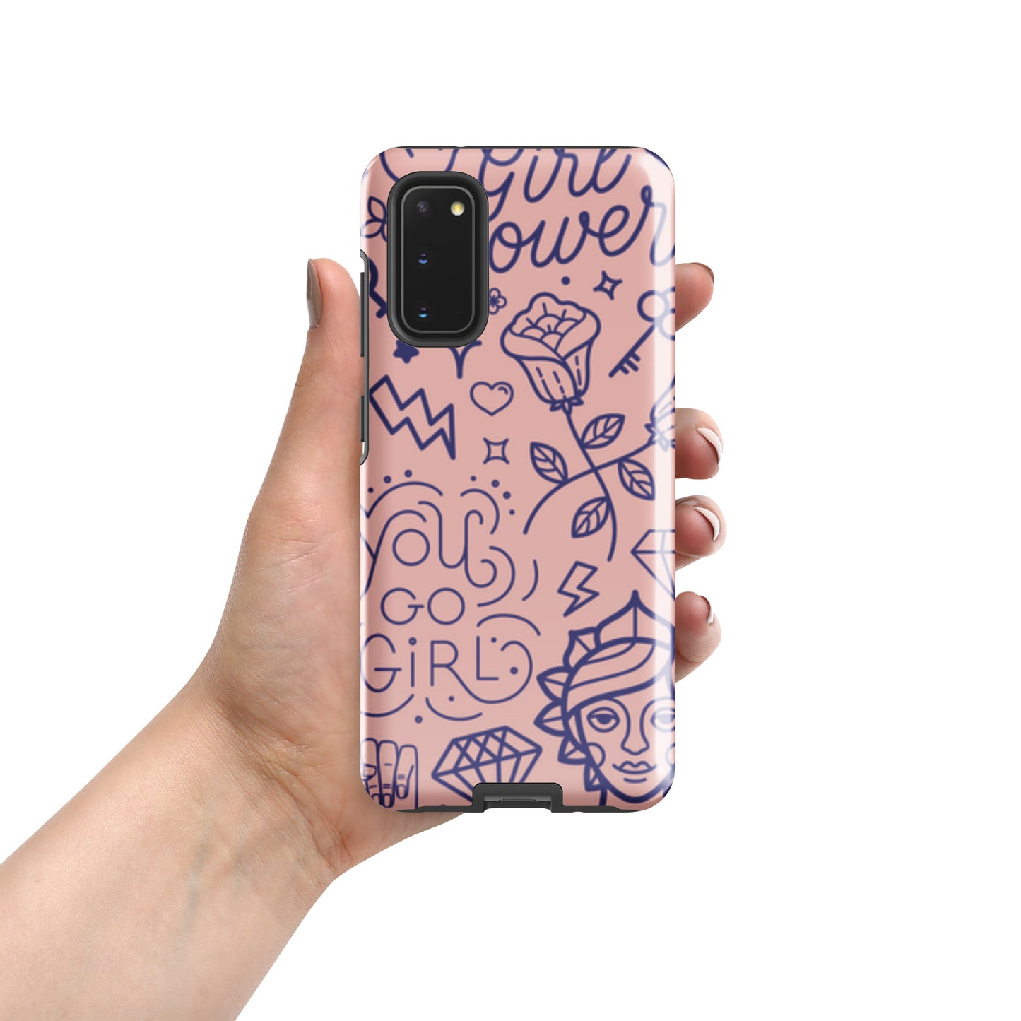 Samsung Tough Case Induction Charging Compatible - You Go Girl