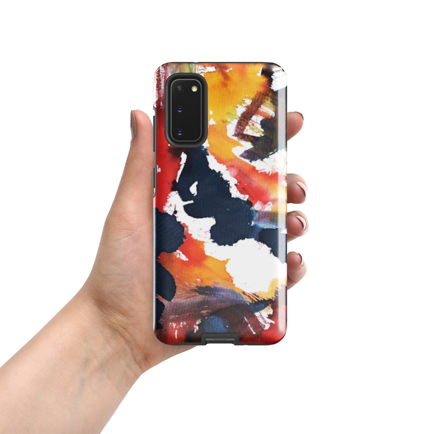 Samsung Tough Case Induction Charging Compatible - Splatter