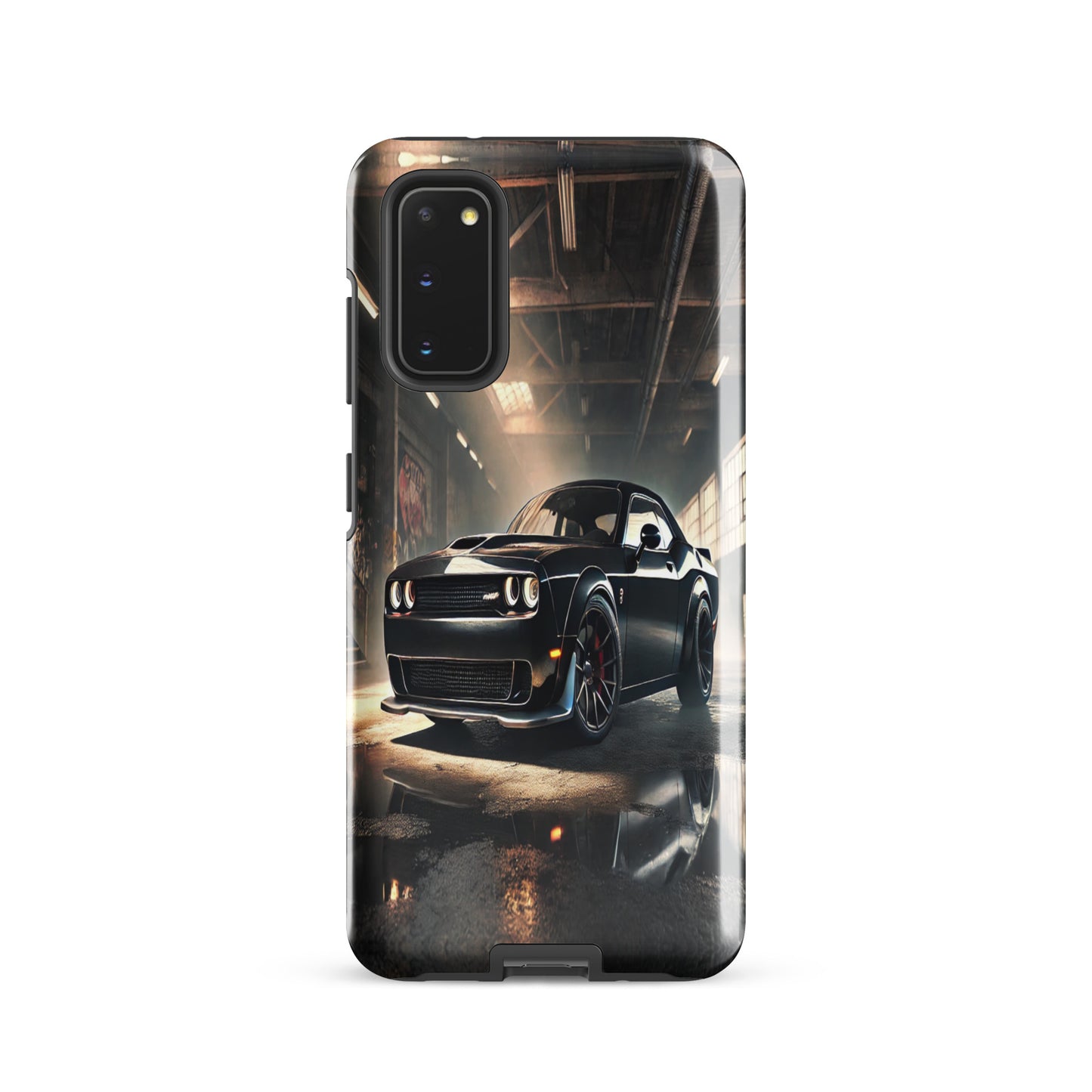 Samsung Tough Case Induction Charging Compatible - Dodge Challenger Hellcat