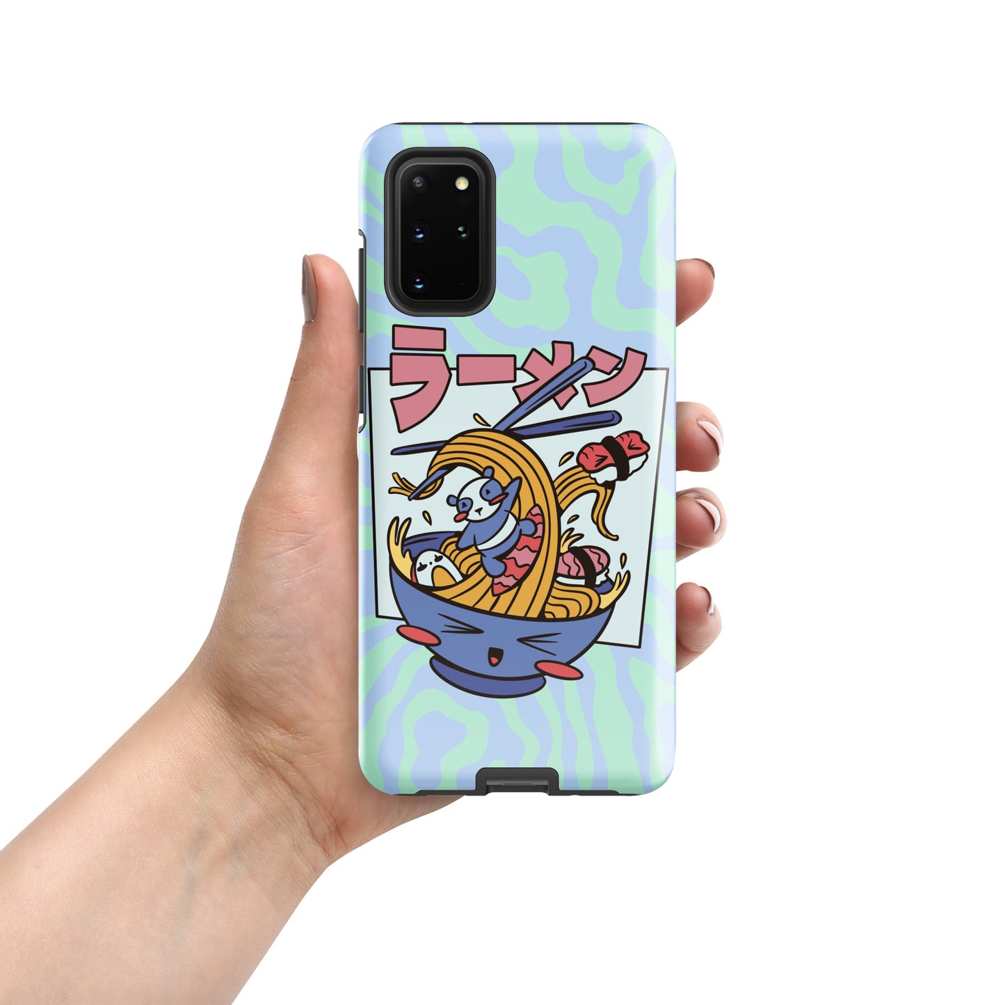 Samsung Tough Case Induction Charging Compatible - Funky Noodles