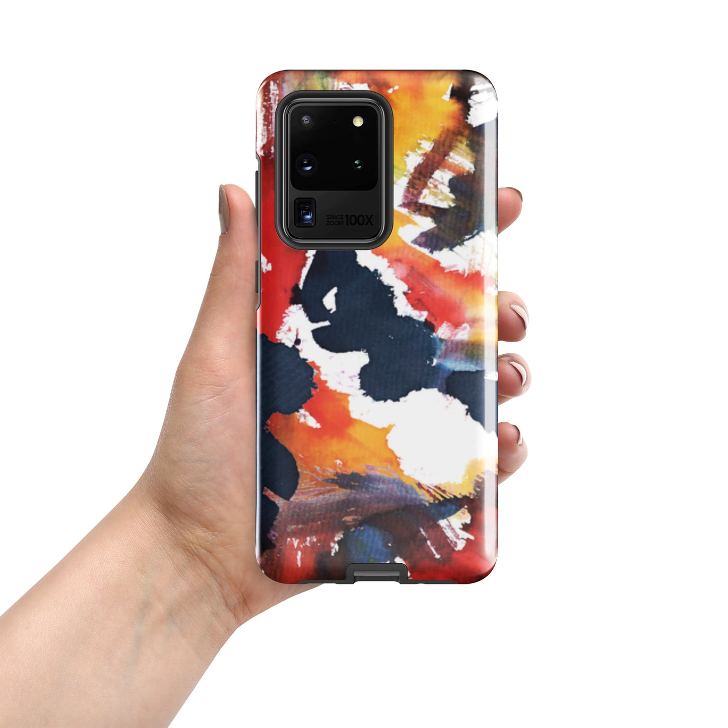 Samsung Tough Case Induction Charging Compatible - Splatter