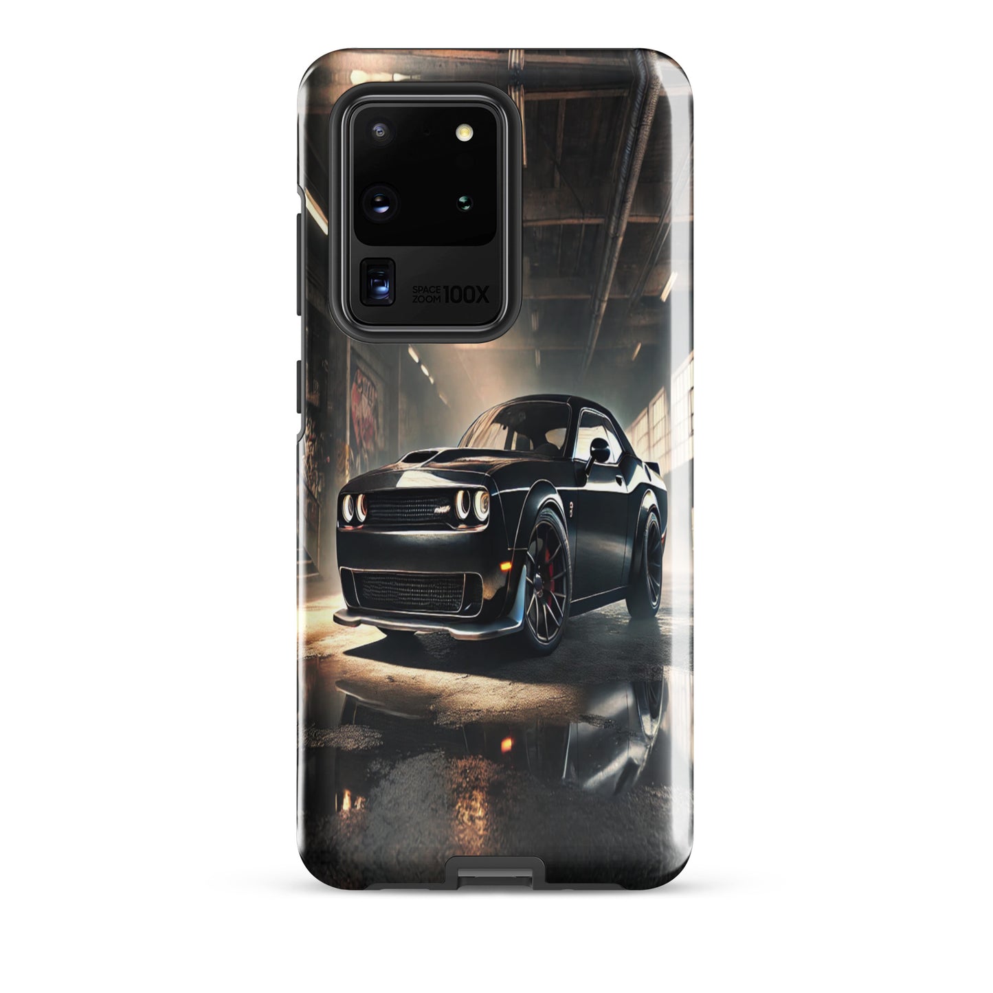 Samsung Tough Case Induction Charging Compatible - Dodge Challenger Hellcat