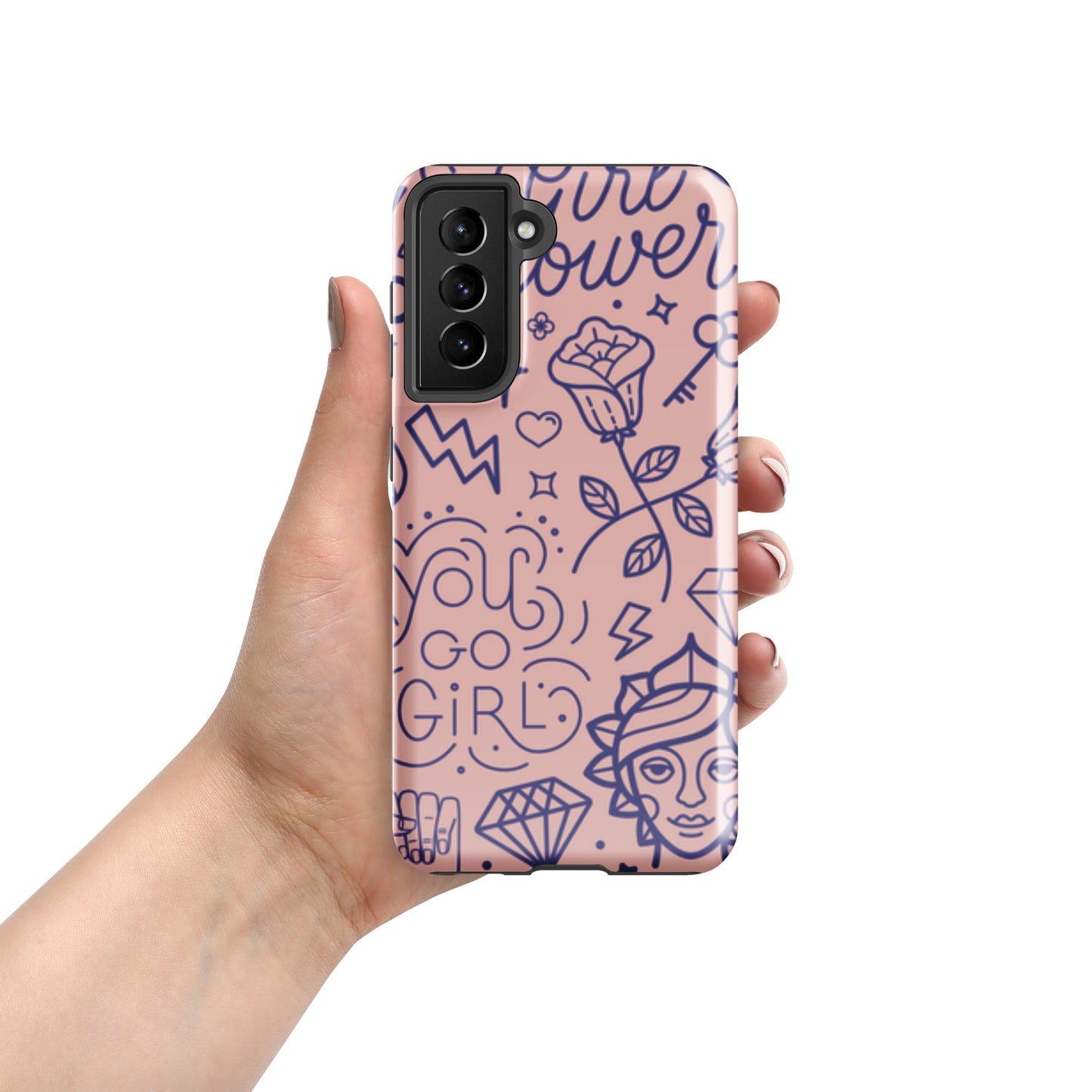 Samsung Tough Case Induction Charging Compatible - You Go Girl