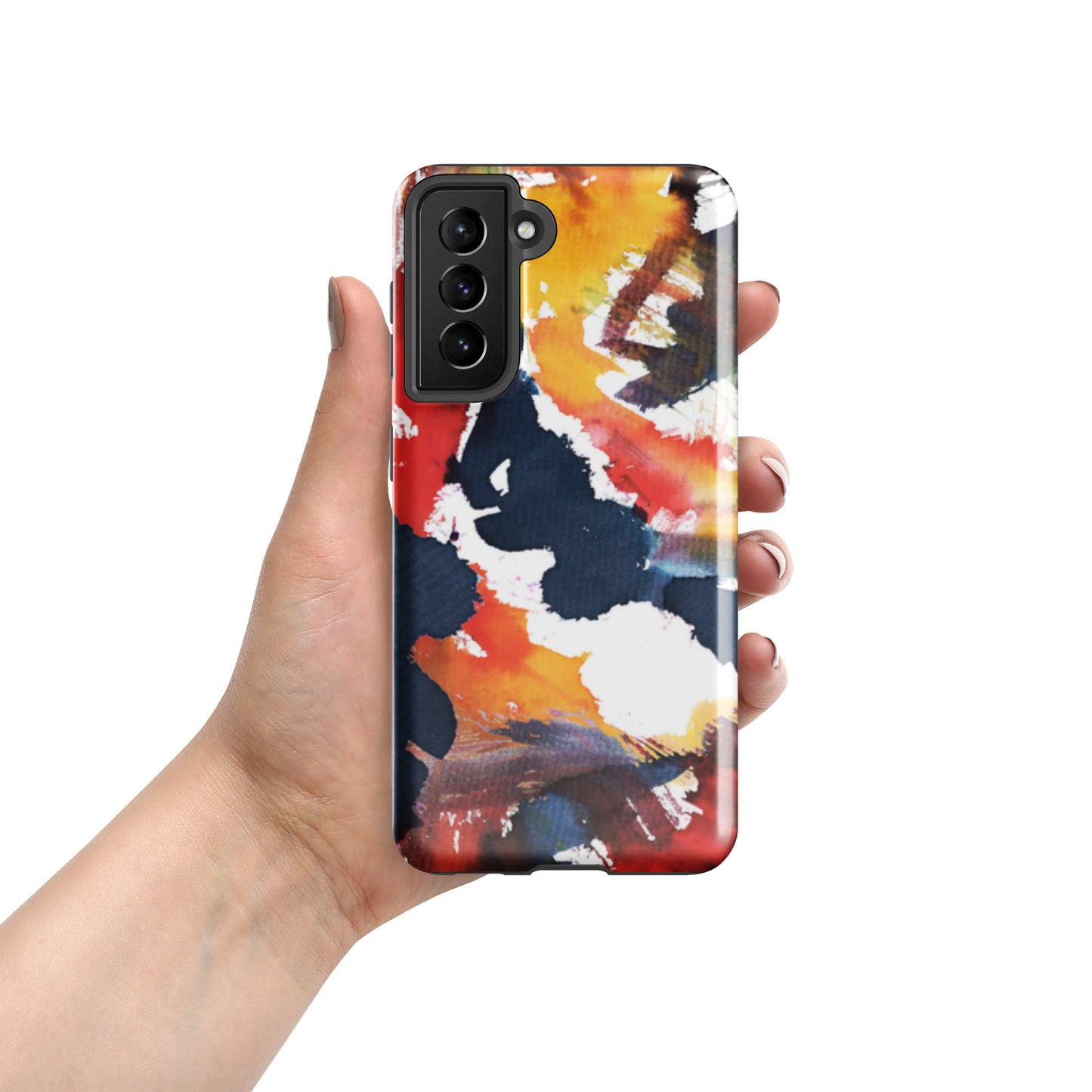 Samsung Tough Case Induction Charging Compatible - Splatter