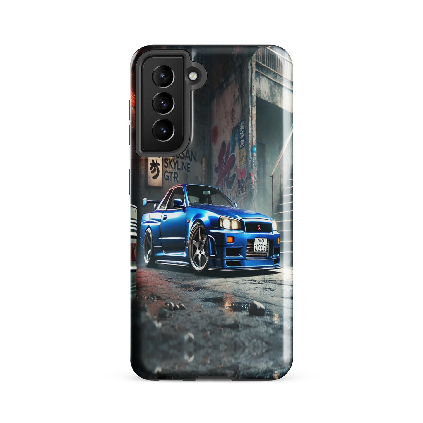 Samsung Tough Case Induction Charging Compatible - Nissan Skyline R34 GT-R