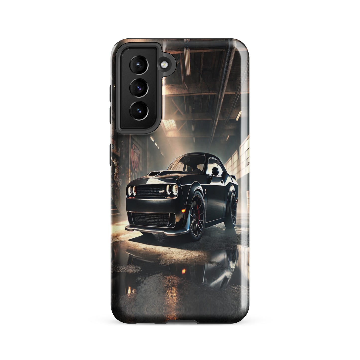 Samsung Tough Case Induction Charging Compatible - Dodge Challenger Hellcat