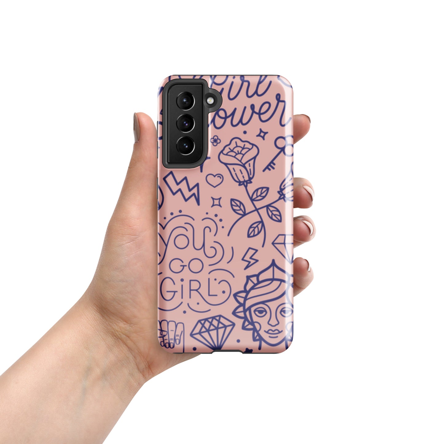 Samsung Tough Case Induction Charging Compatible - You Go Girl