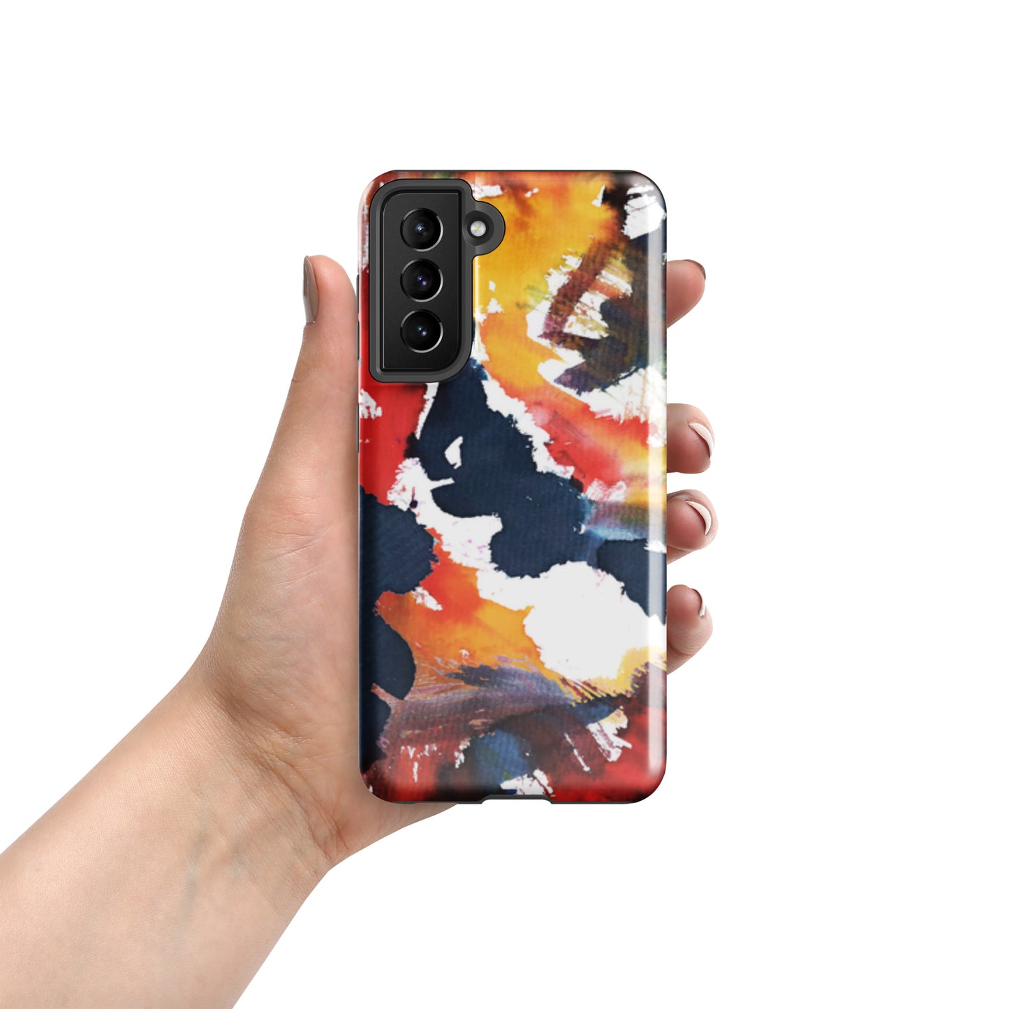 Samsung Tough Case Induction Charging Compatible - Splatter