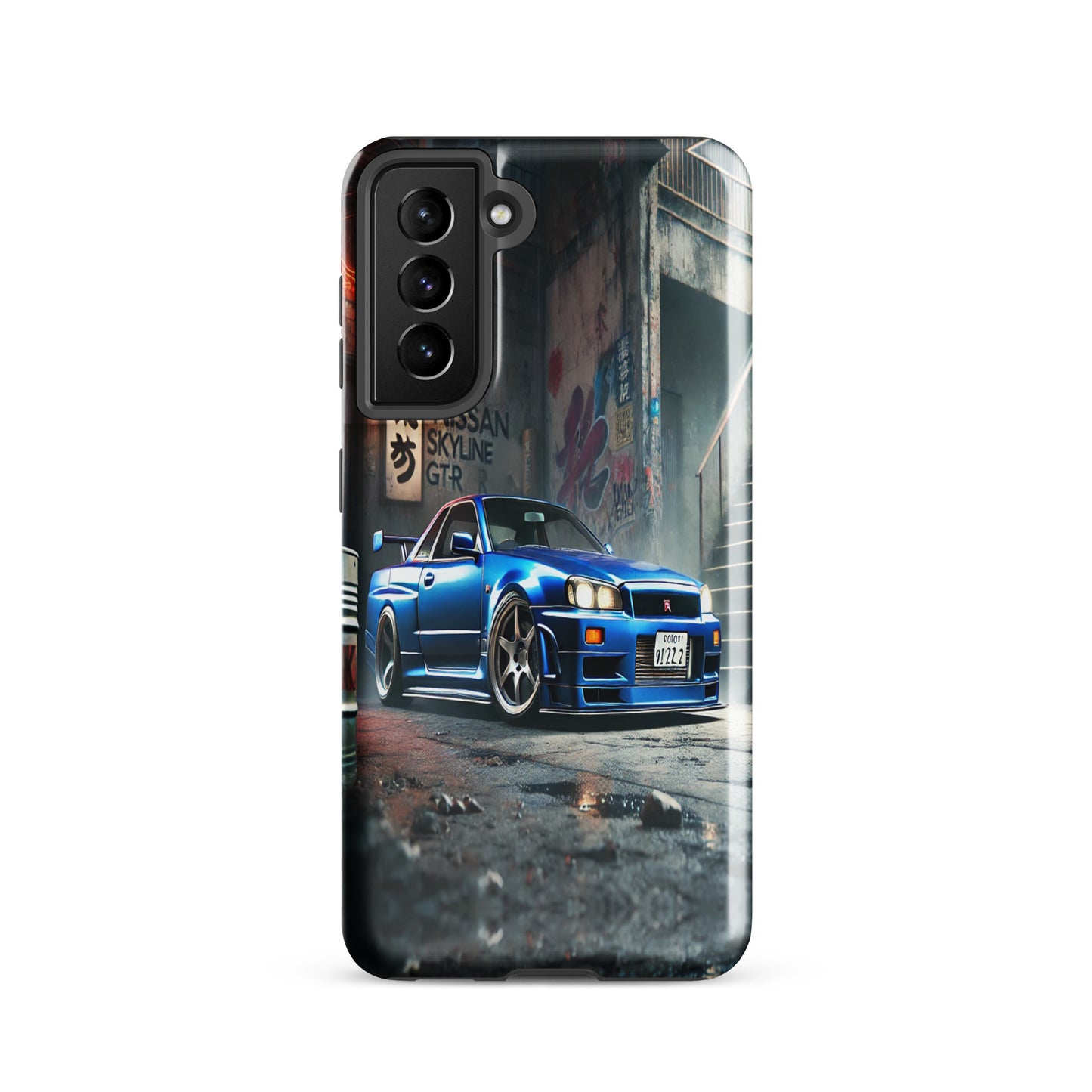 Samsung Tough Case Induction Charging Compatible - Nissan Skyline R34 GT-R