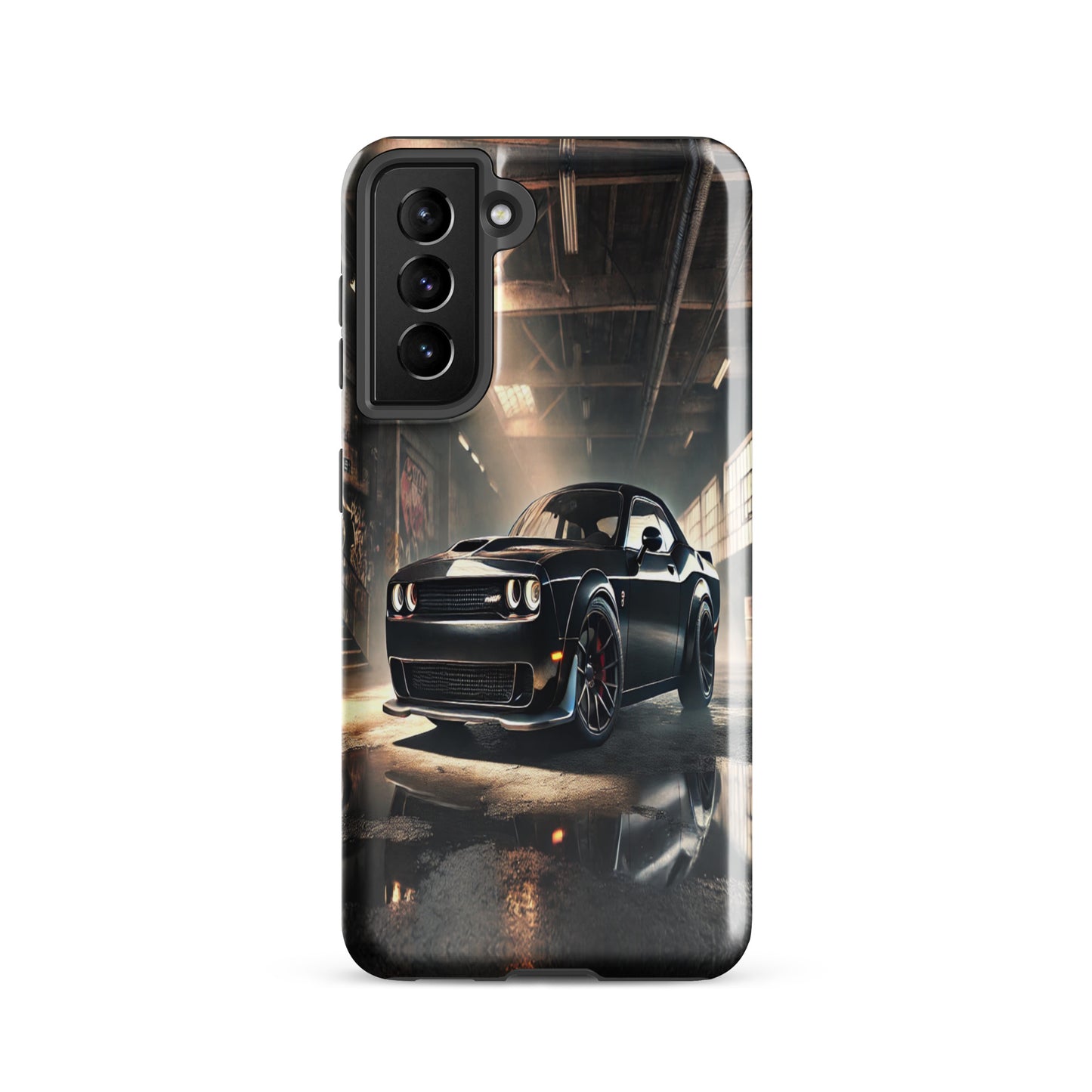 Samsung Tough Case Induction Charging Compatible - Dodge Challenger Hellcat