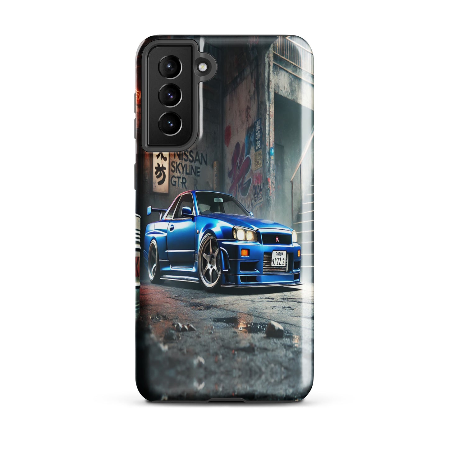 Samsung Tough Case Induction Charging Compatible - Nissan Skyline R34 GT-R