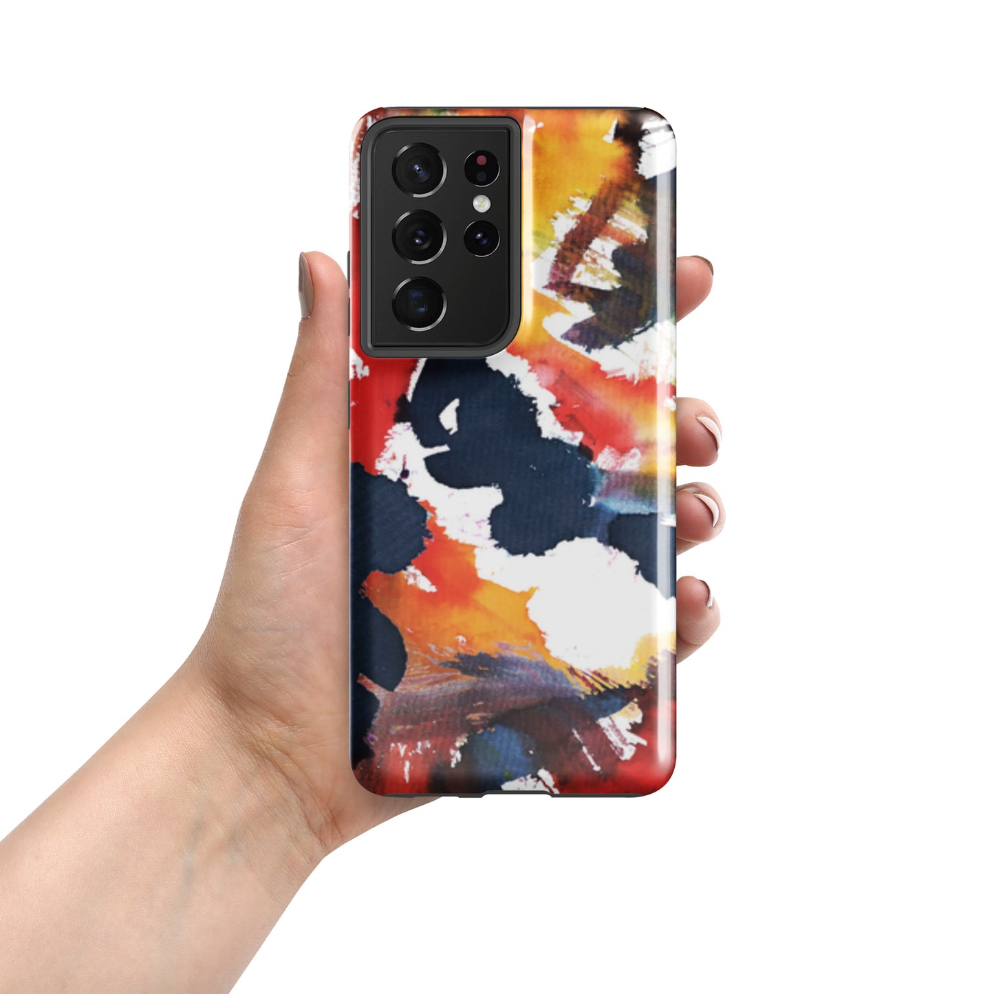 Samsung Tough Case Induction Charging Compatible - Splatter