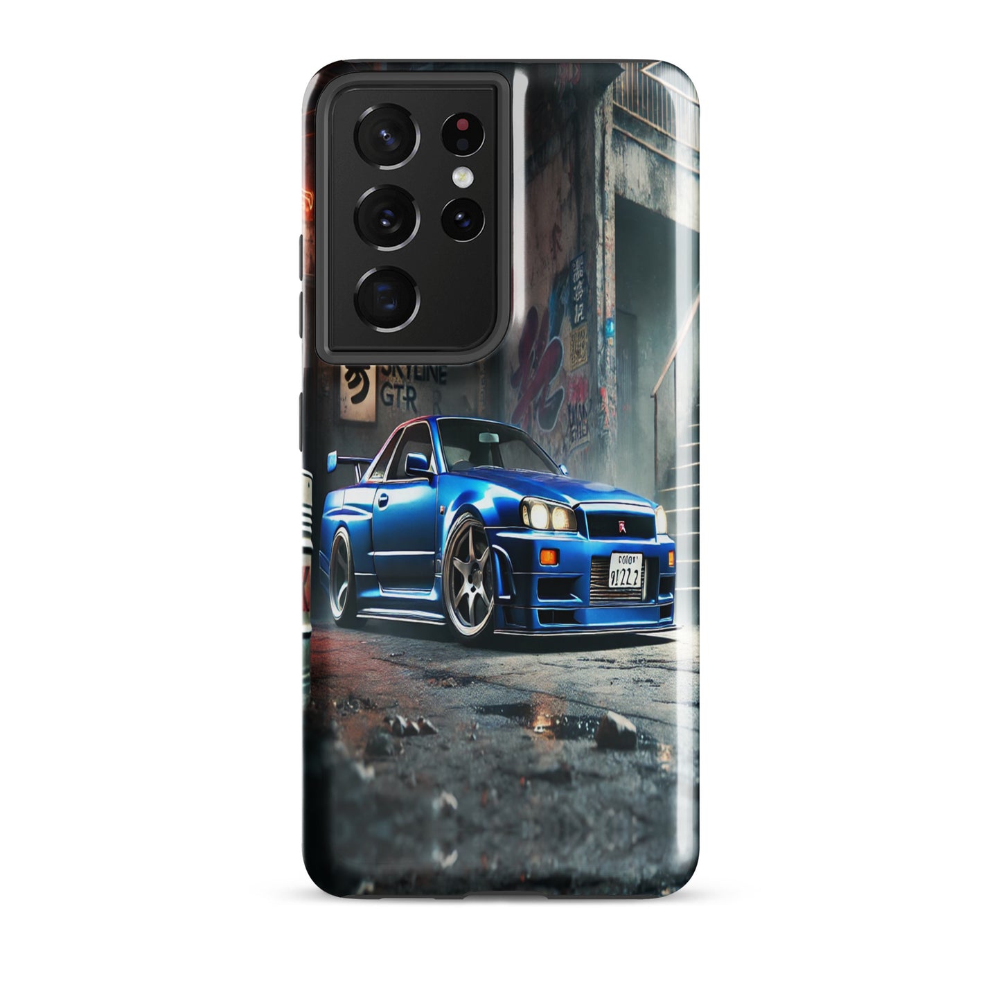 Samsung Tough Case Induction Charging Compatible - Nissan Skyline R34 GT-R