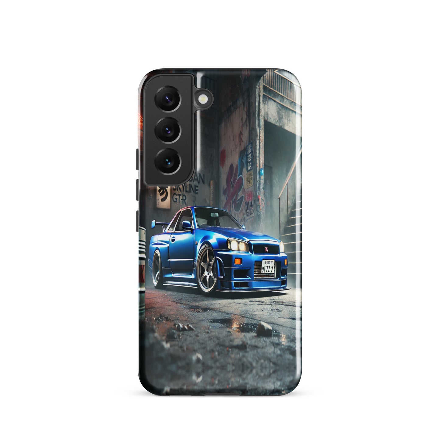 Samsung Tough Case Induction Charging Compatible - Nissan Skyline R34 GT-R