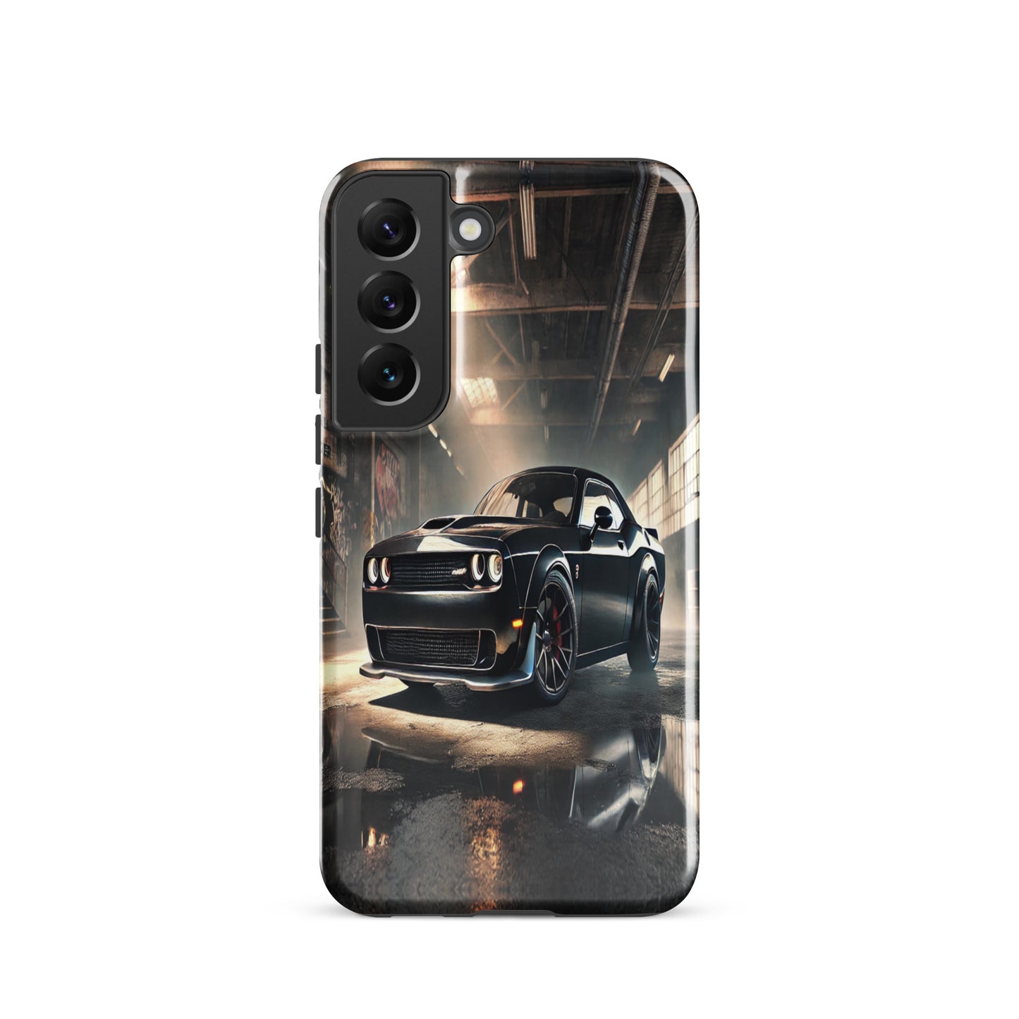 Samsung Tough Case Induction Charging Compatible - Dodge Challenger Hellcat