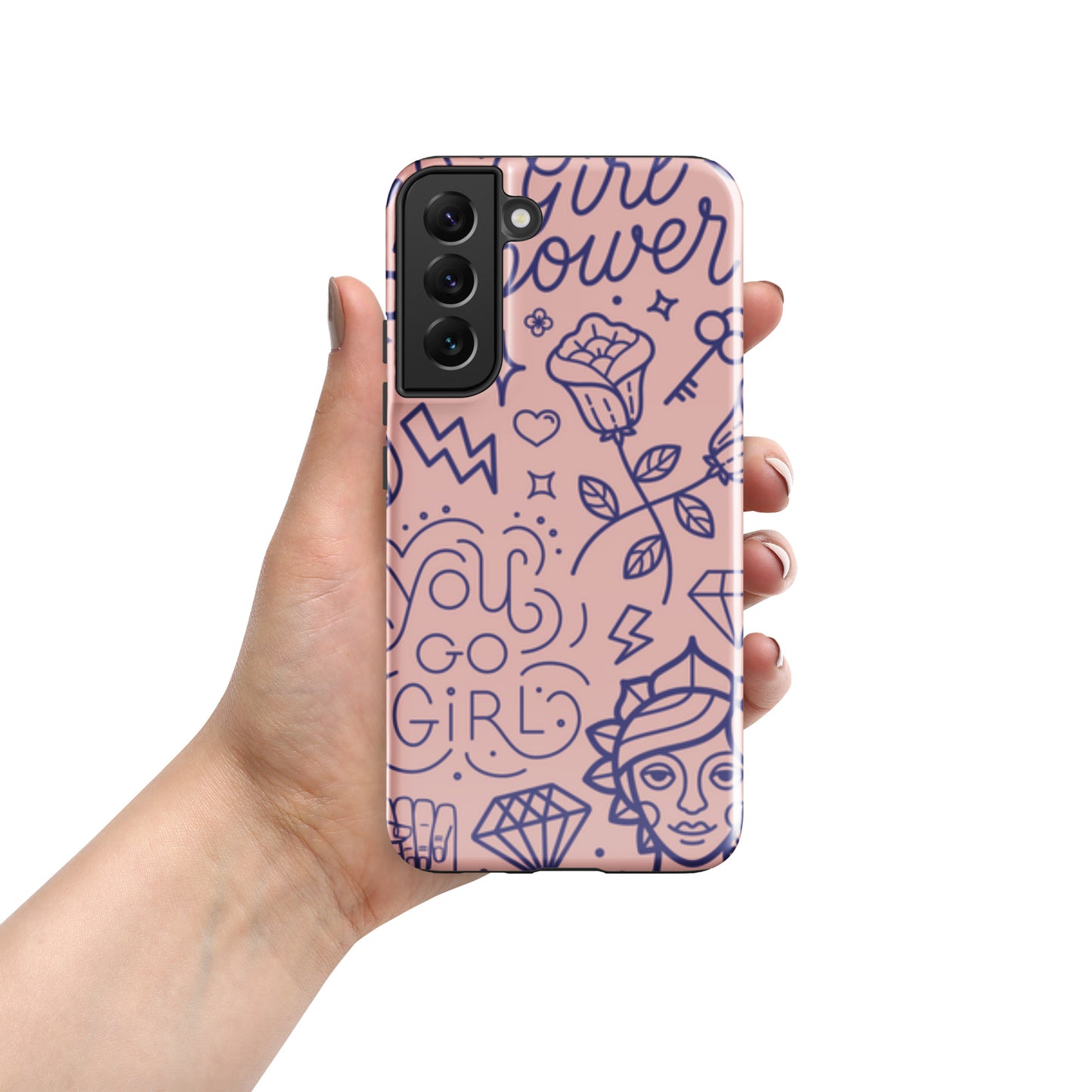 Samsung Tough Case Induction Charging Compatible - You Go Girl