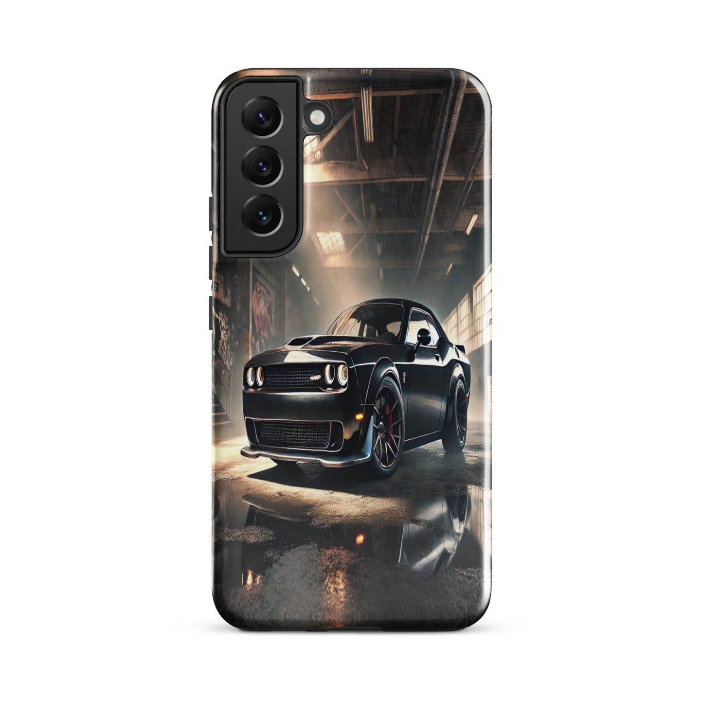 Samsung Tough Case Induction Charging Compatible - Dodge Challenger Hellcat