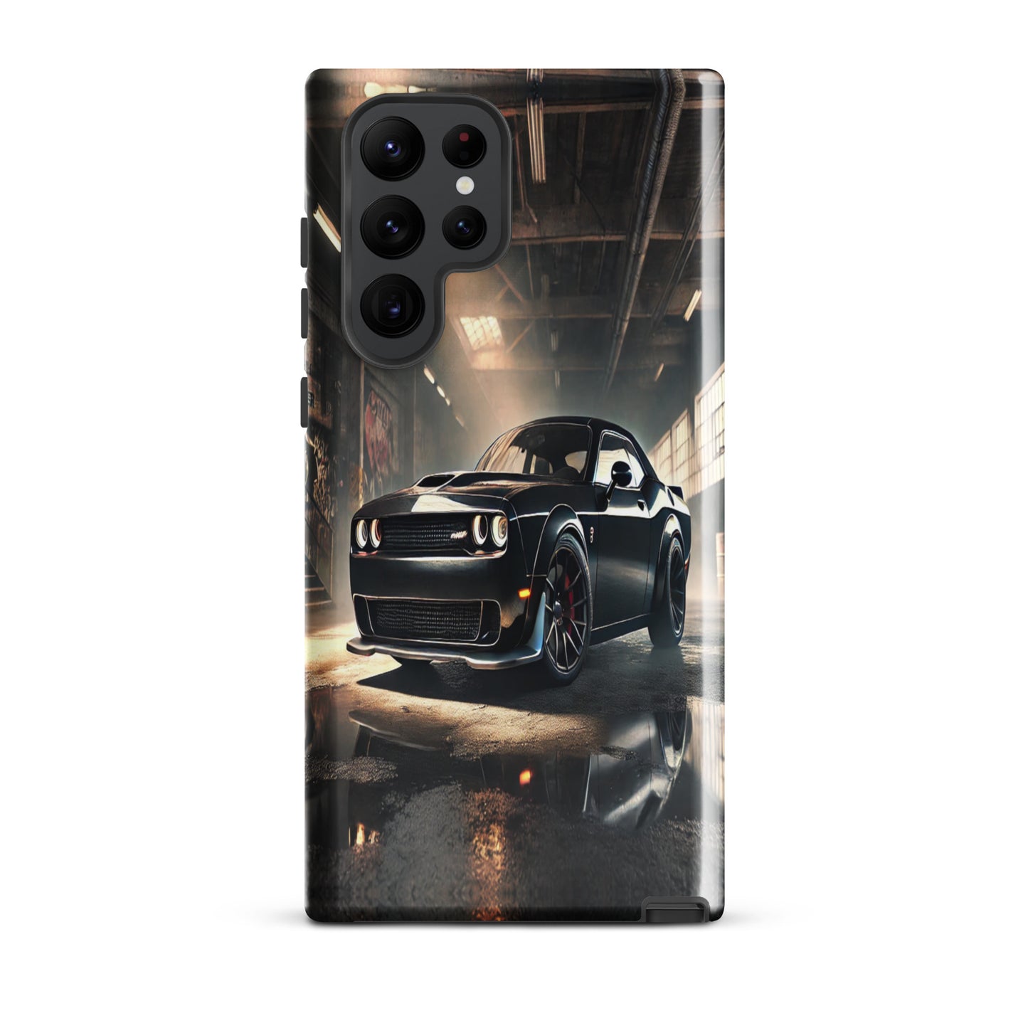 Samsung Tough Case Induction Charging Compatible - Dodge Challenger Hellcat