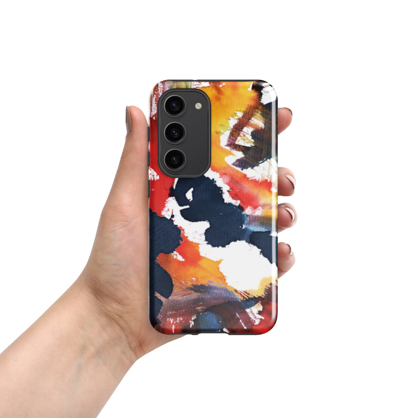Samsung Tough Case Induction Charging Compatible - Splatter