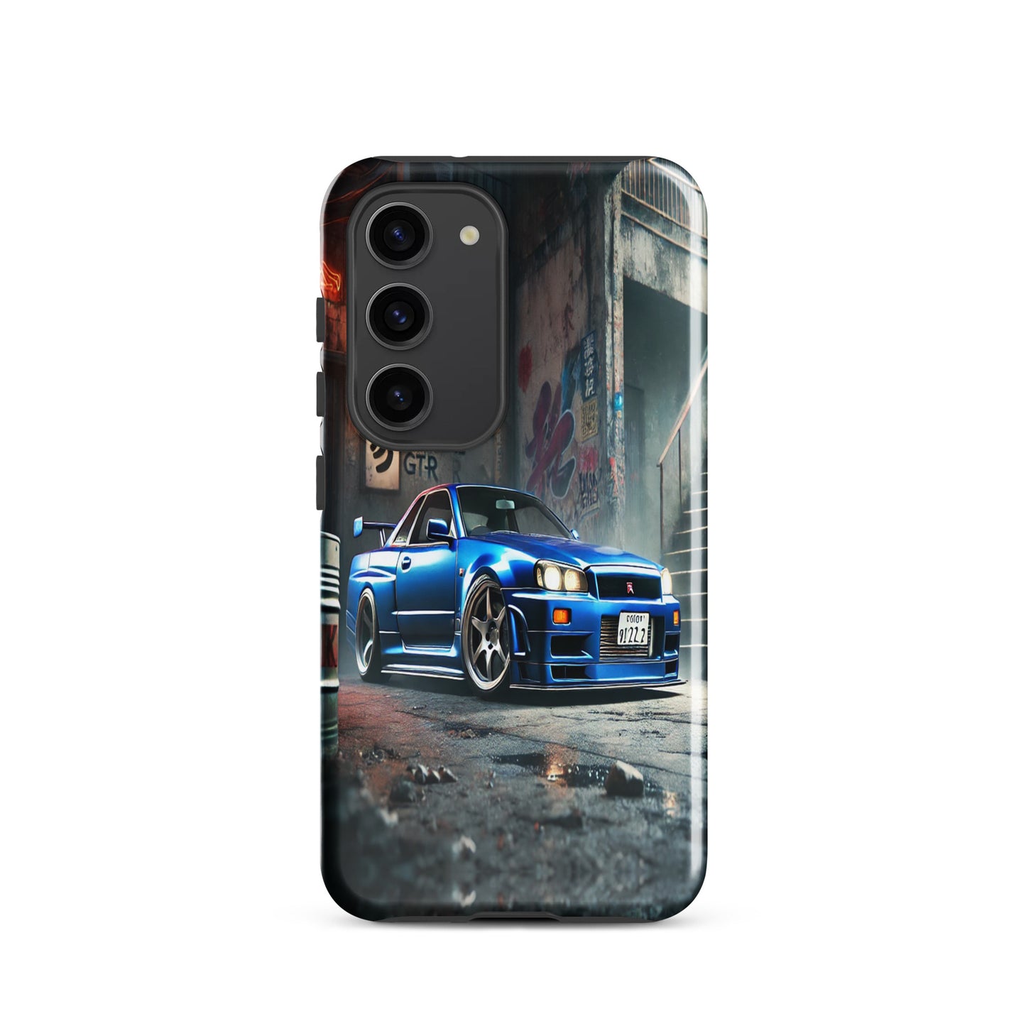 Samsung Tough Case Induction Charging Compatible - Nissan Skyline R34 GT-R