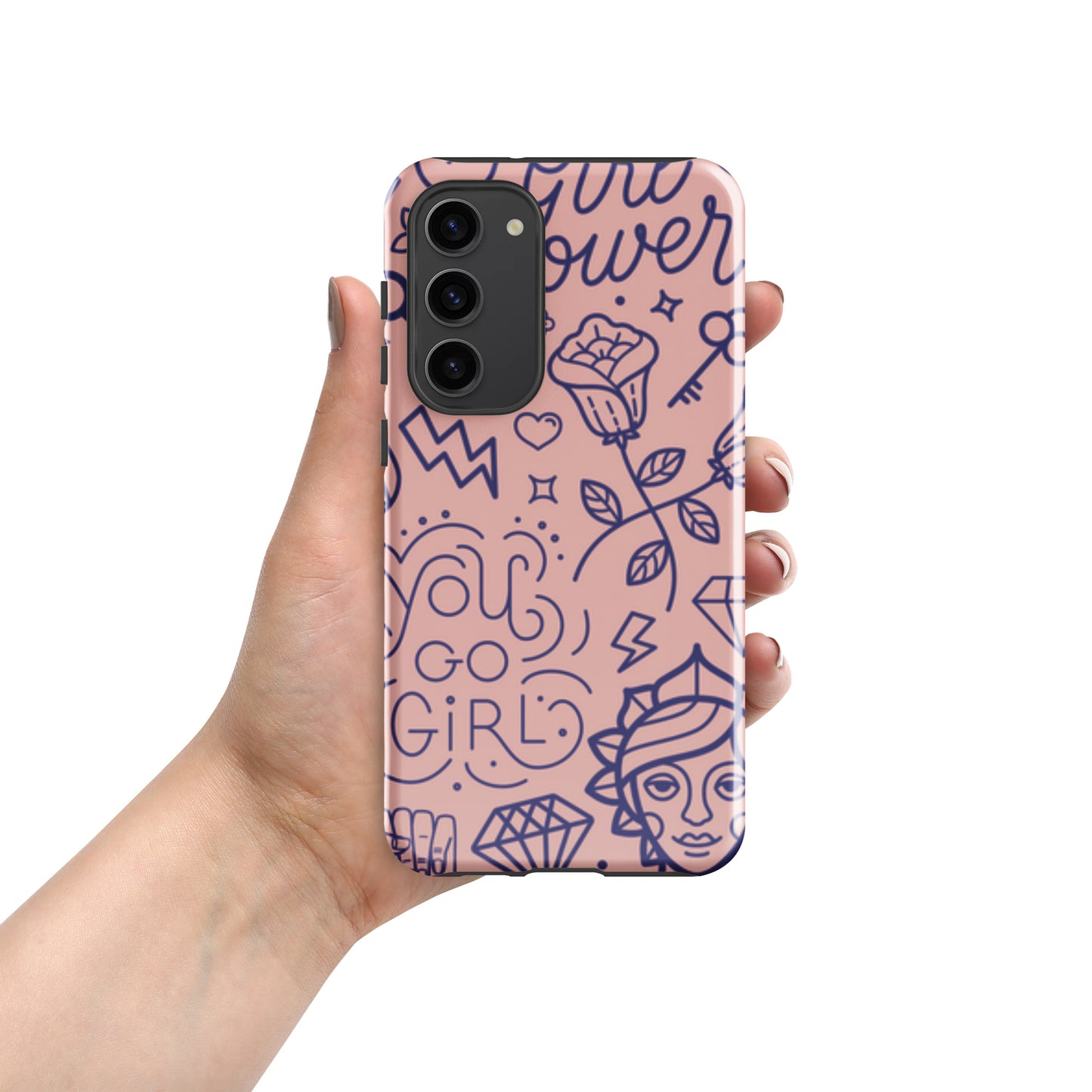 Samsung Tough Case Induction Charging Compatible - You Go Girl